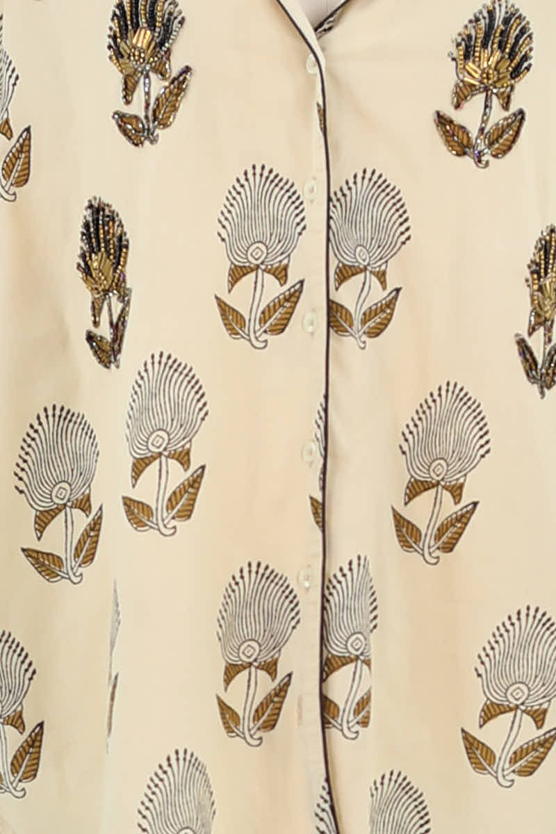 Shirt CHLOE STORA - SECONDE MAIN Beige