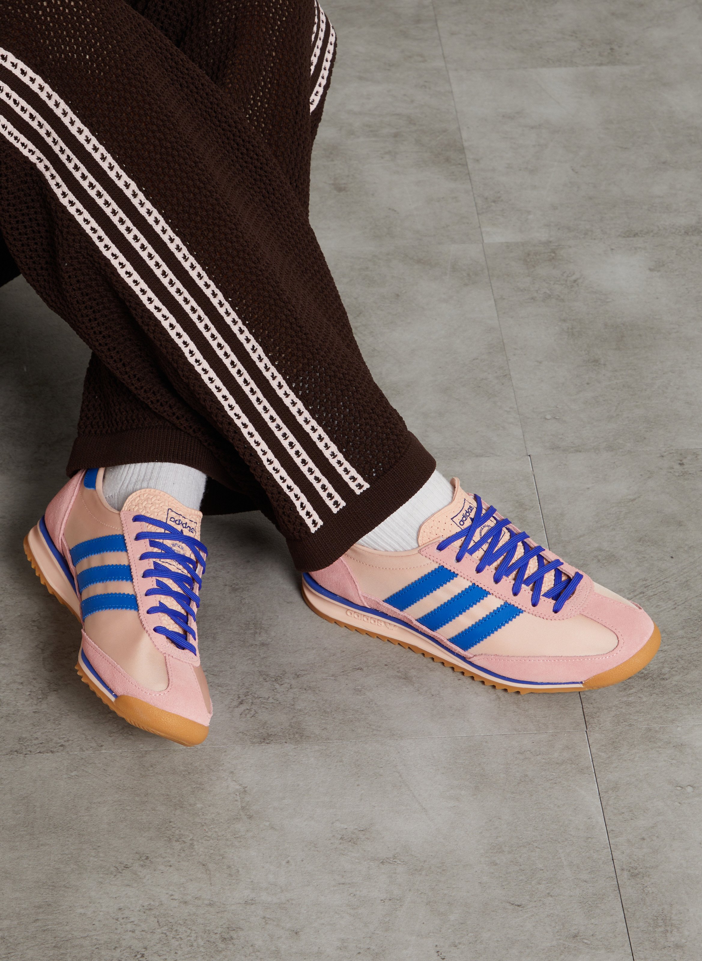 Lage sneakers met rubber ADIDAS Roze