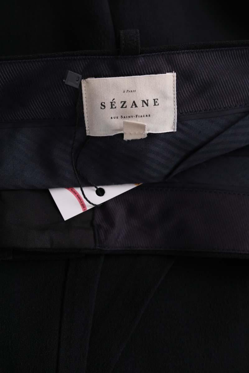 Straight-leg pants SEZANE - Seconde main Blue