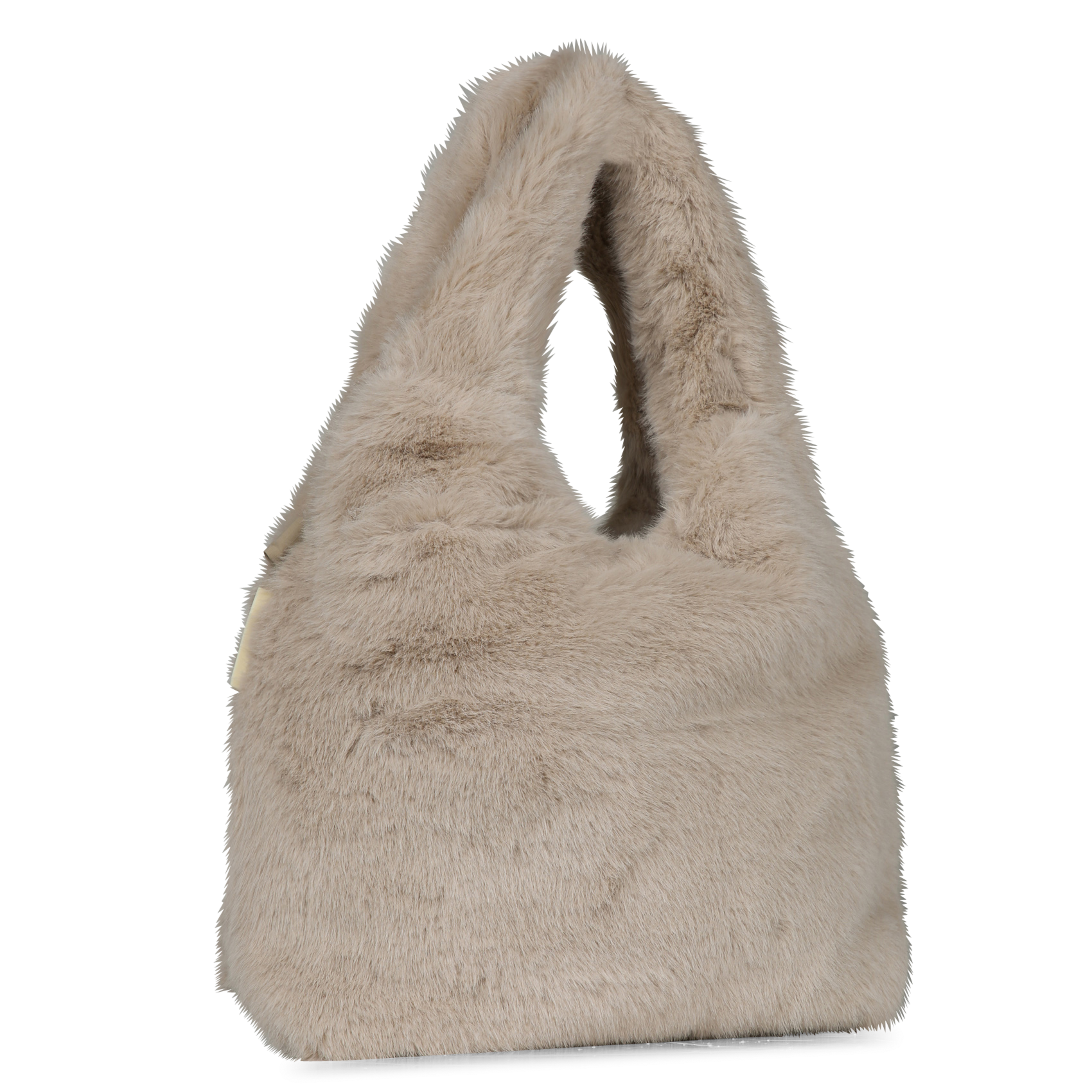 Fake fur shoulder bag BELLEROSE White