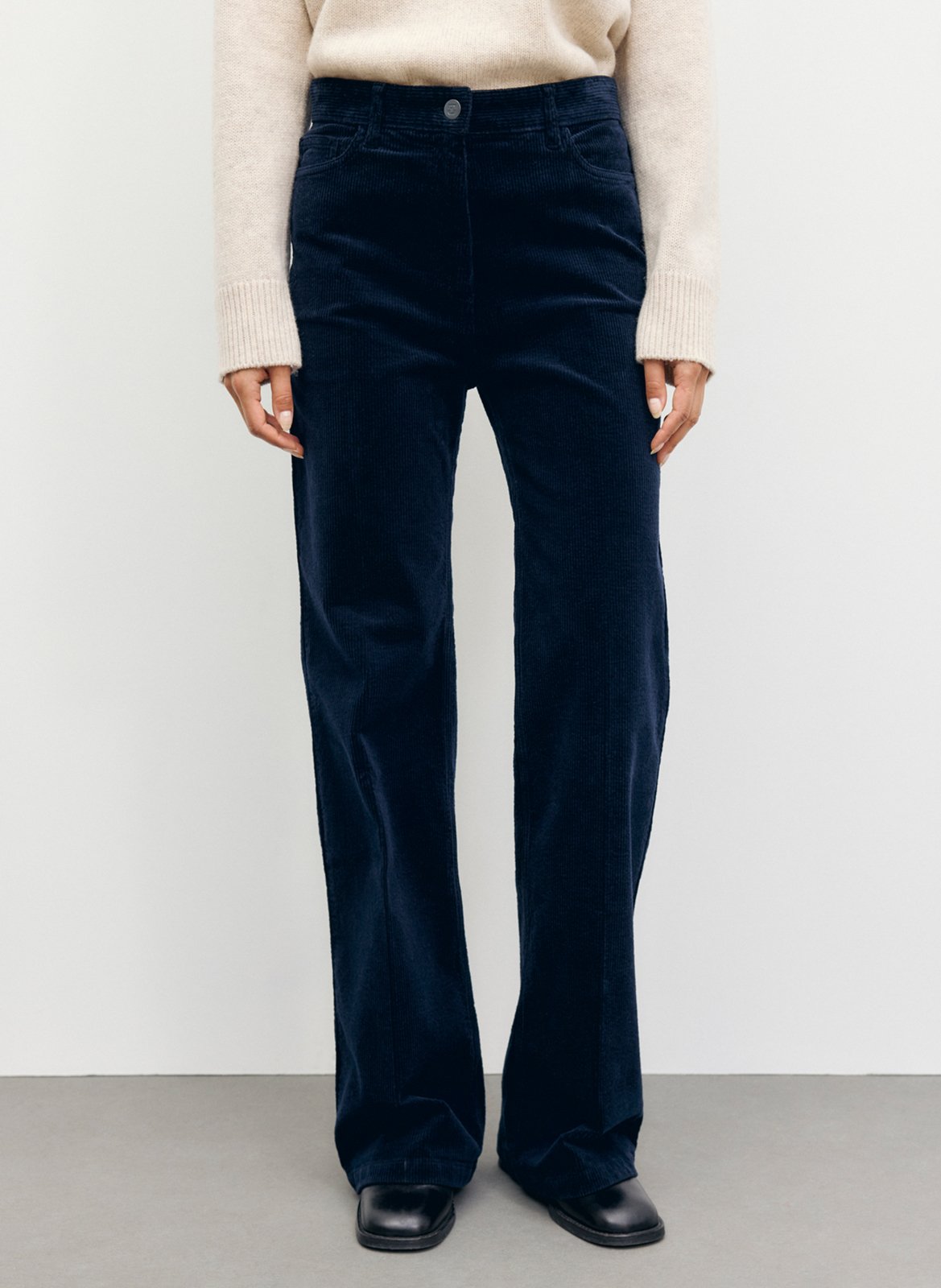 Weites Cord-Samt-Hose aus Baumwollmischung GERARD DAREL