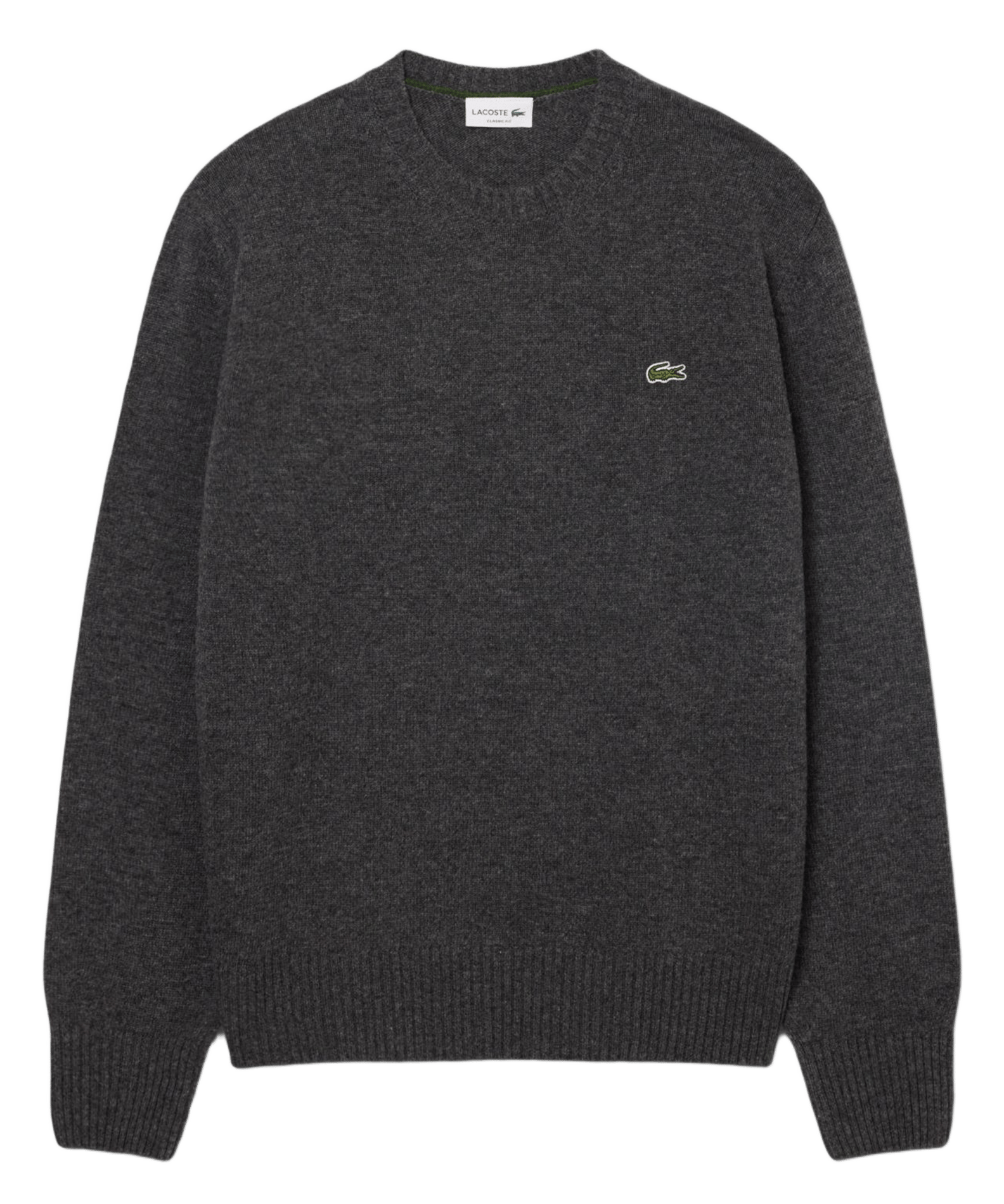 Fine wool sweater  Bitume chine