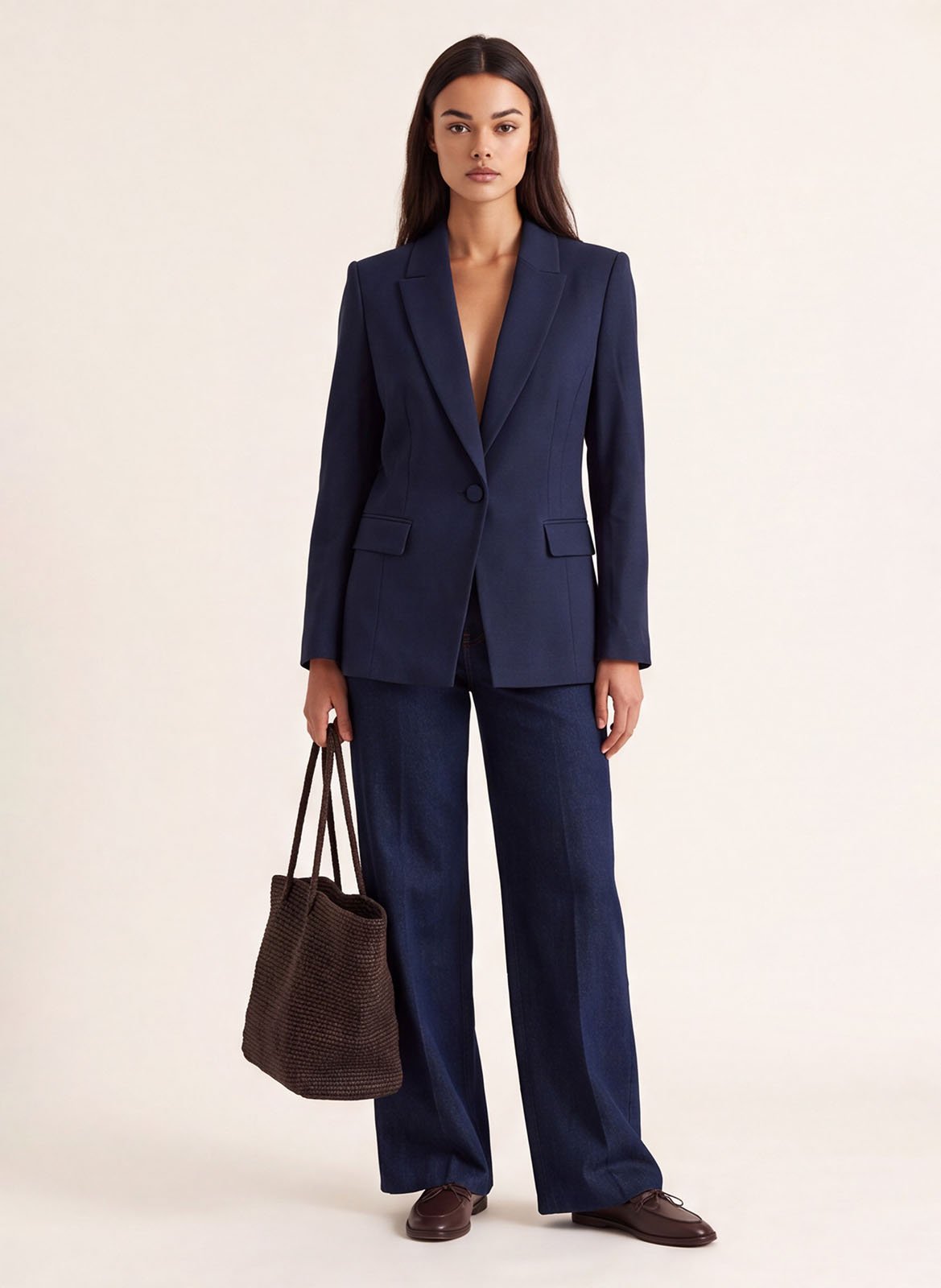 Taillierter Blazer | Blau KOOKAI Damen