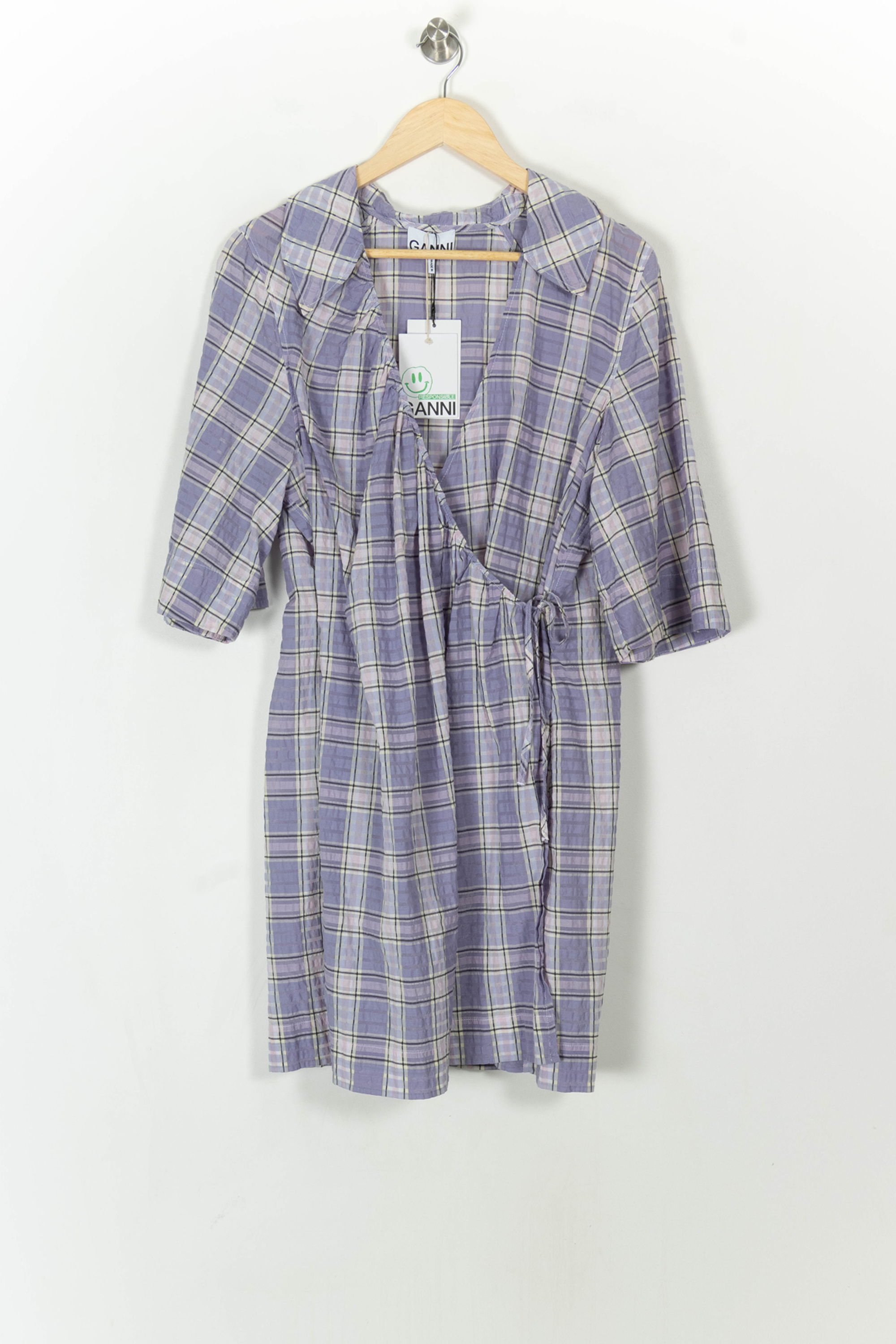Short & midi dress GANNI - Seconde Main Purple