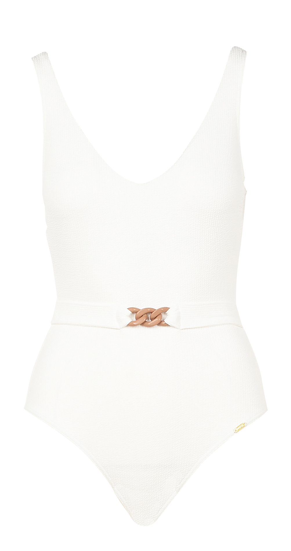 One-piece swimsuit MANDINI BREHAT Ecru