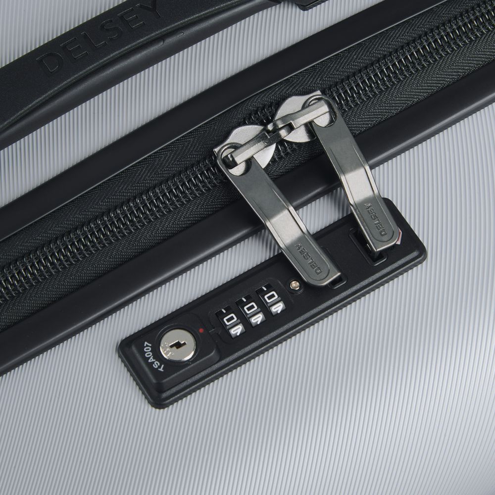 Rigid hold suitcase DELSEY PARIS Grey