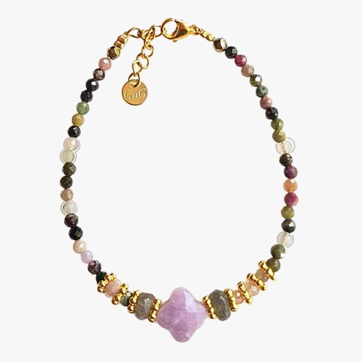Lepidolite bracelet GINANDGER Multicolored