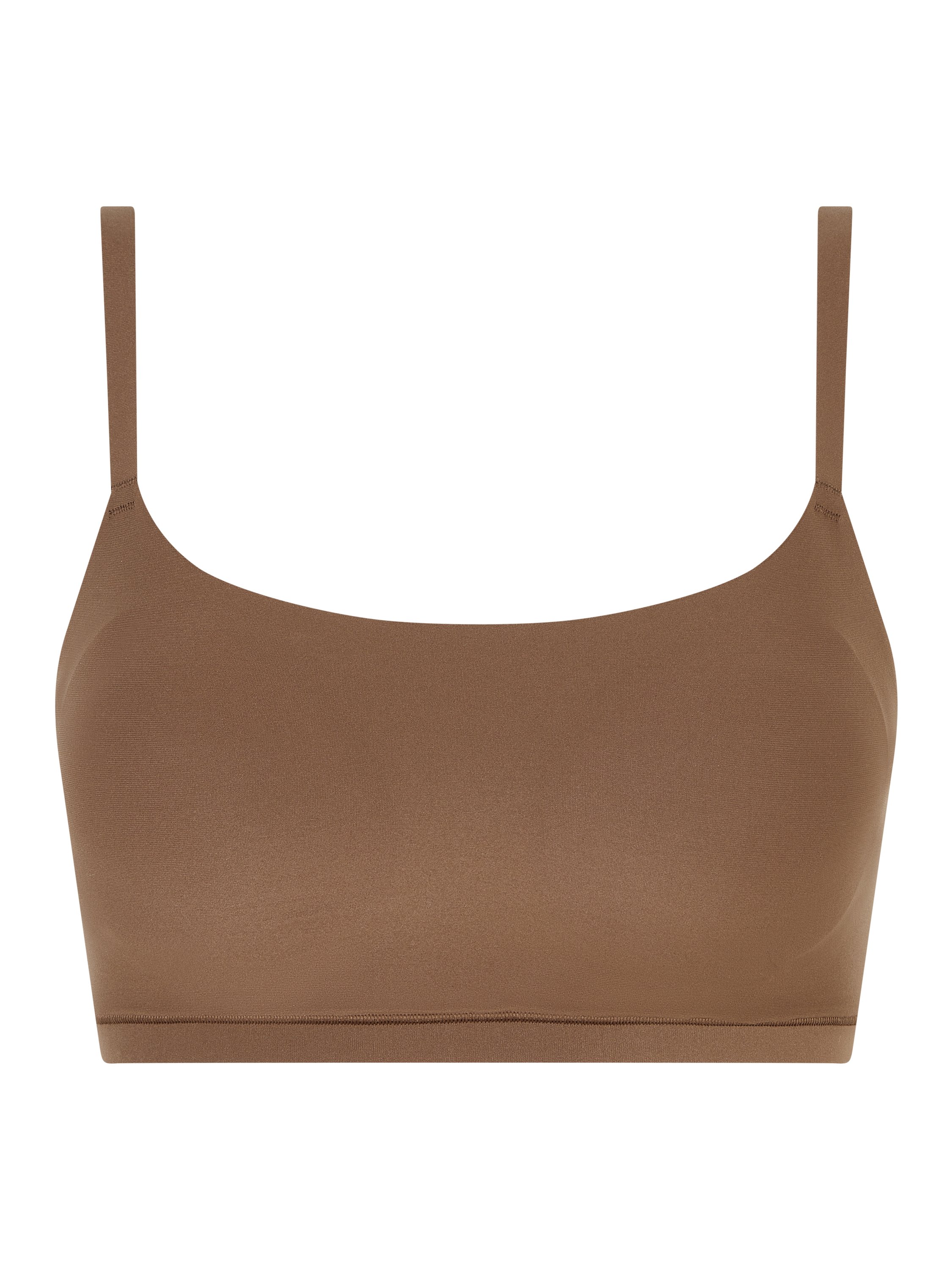 Bralette with cups Brown