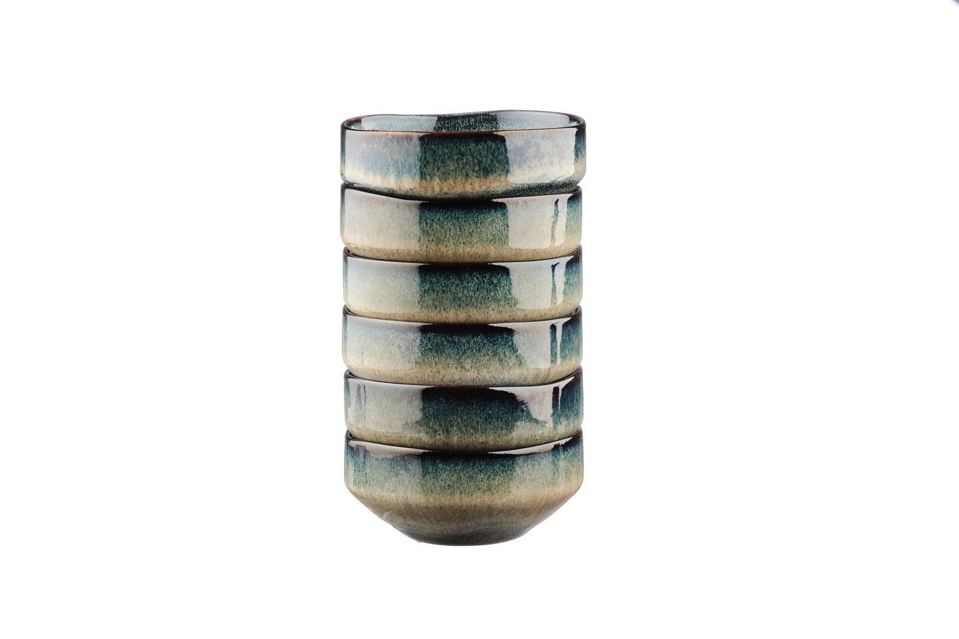 Bol genesis ø11cm - 6 pièces - terre BJORN Gris