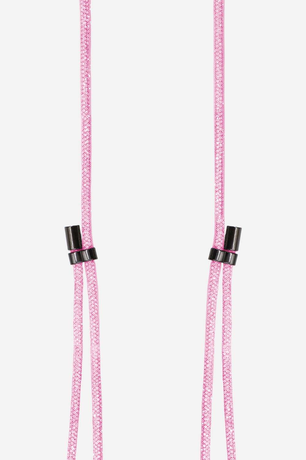 Phone cord in rhinestones Pink