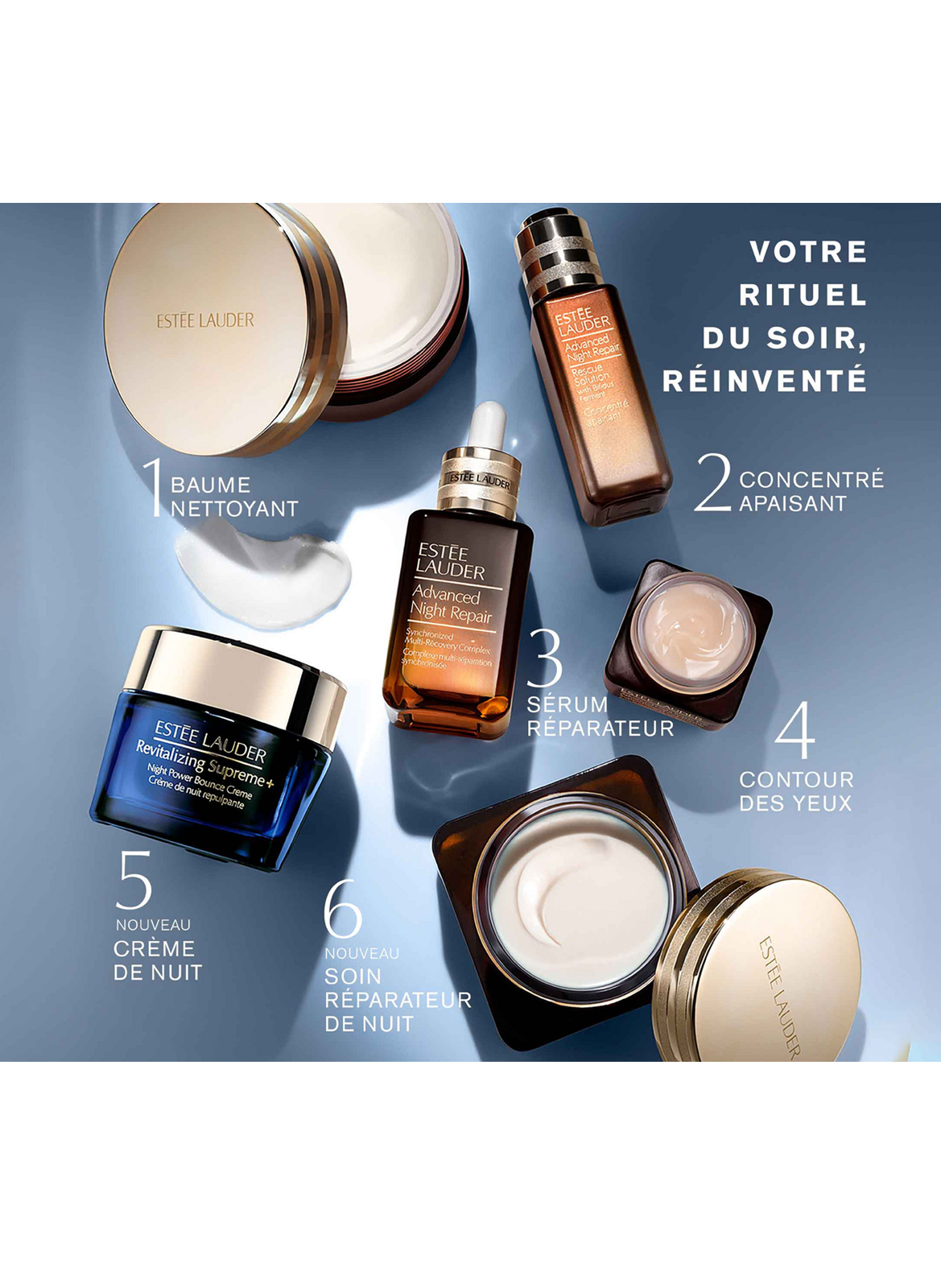 Plumping Night Cream - Anti-aging night cream ESTEE LAUDER No color