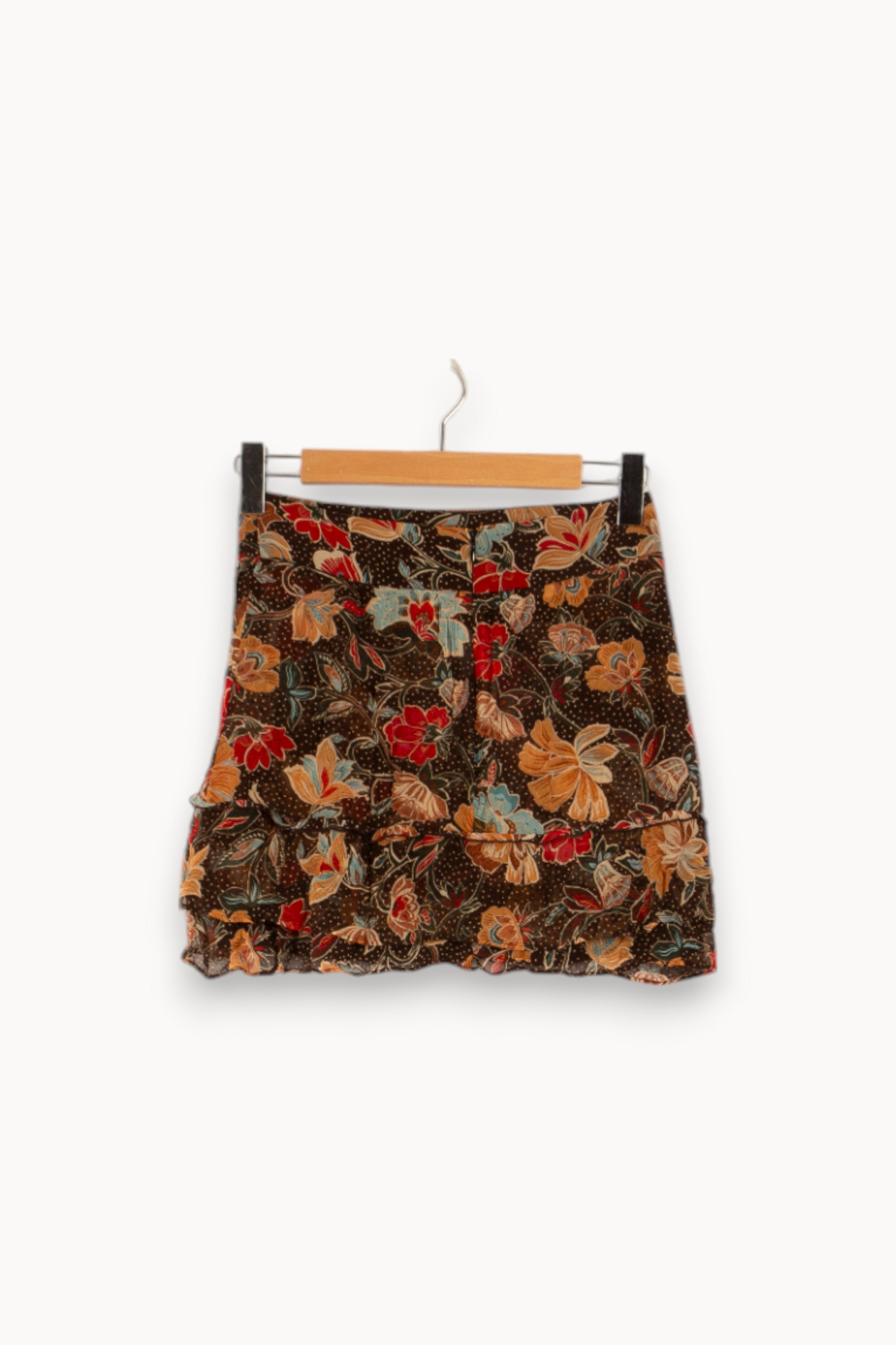Short A-line skirt SEZANE - Seconde main Multicolored