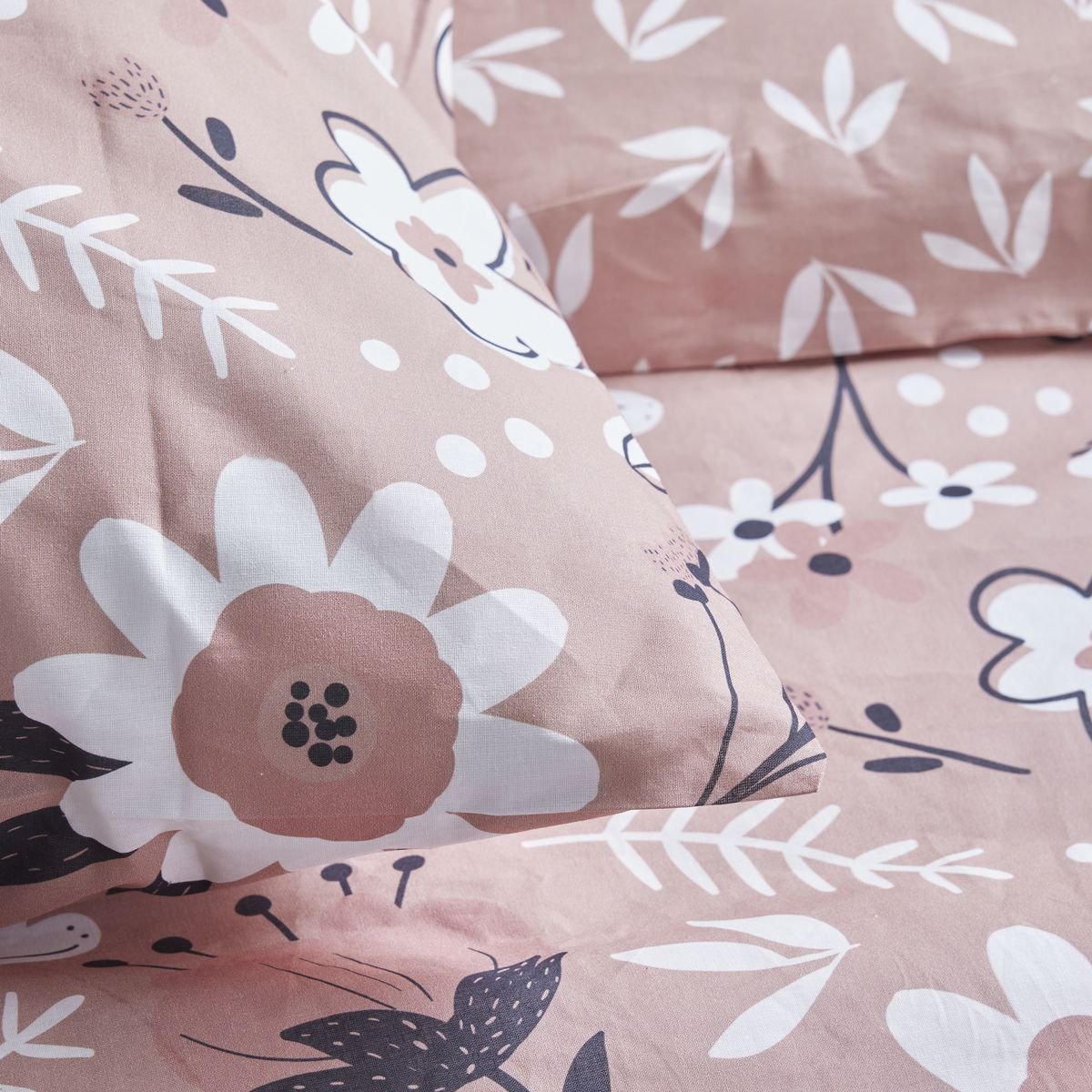 Cotton bedding set TODAY LINGE DE MAISON Pink