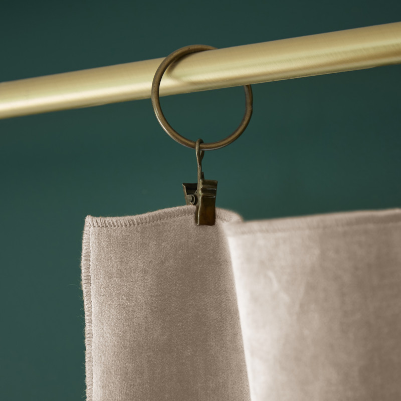 Blackout and Thermal Curtains L'EFFET PAPILLON White