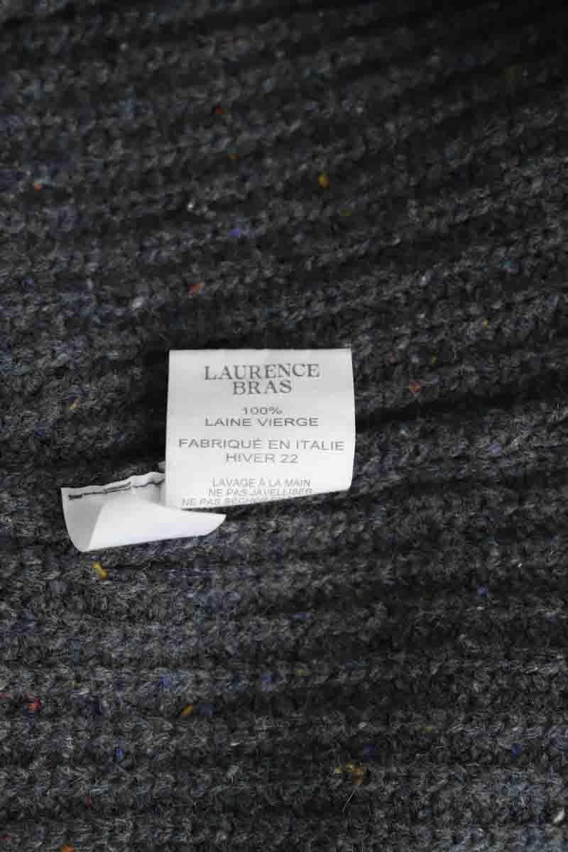 Voile and crochet dress LAURENCE BRAS - Seconde Main Grey