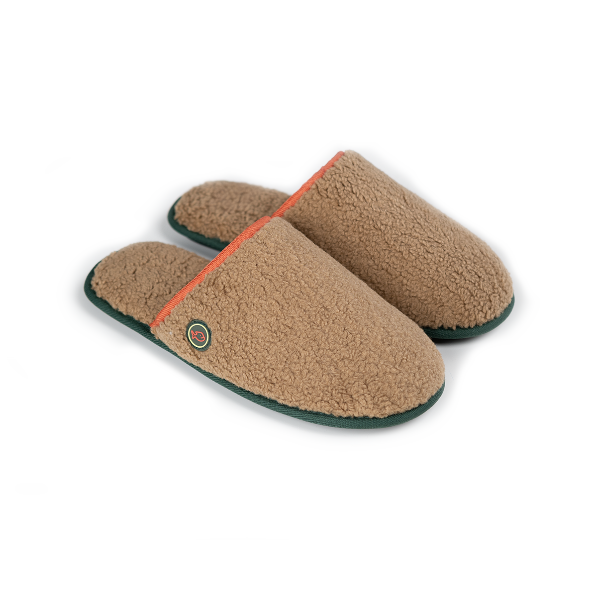 Chaussons en sherpa BILLYBELT Marron