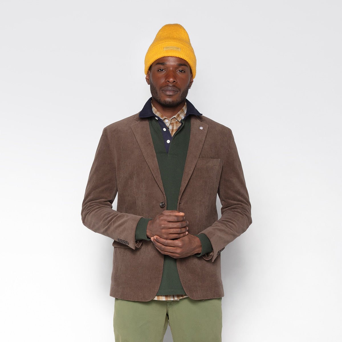 Long-sleeved rugby polo SERGE BLANCO Green