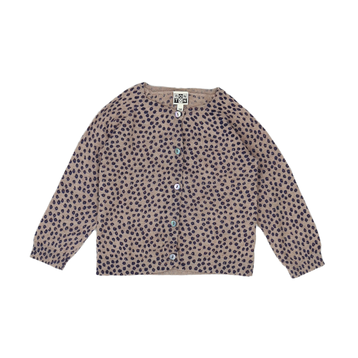 Brown baby cardigan - 18 months BONTON - Seconde Main Brown