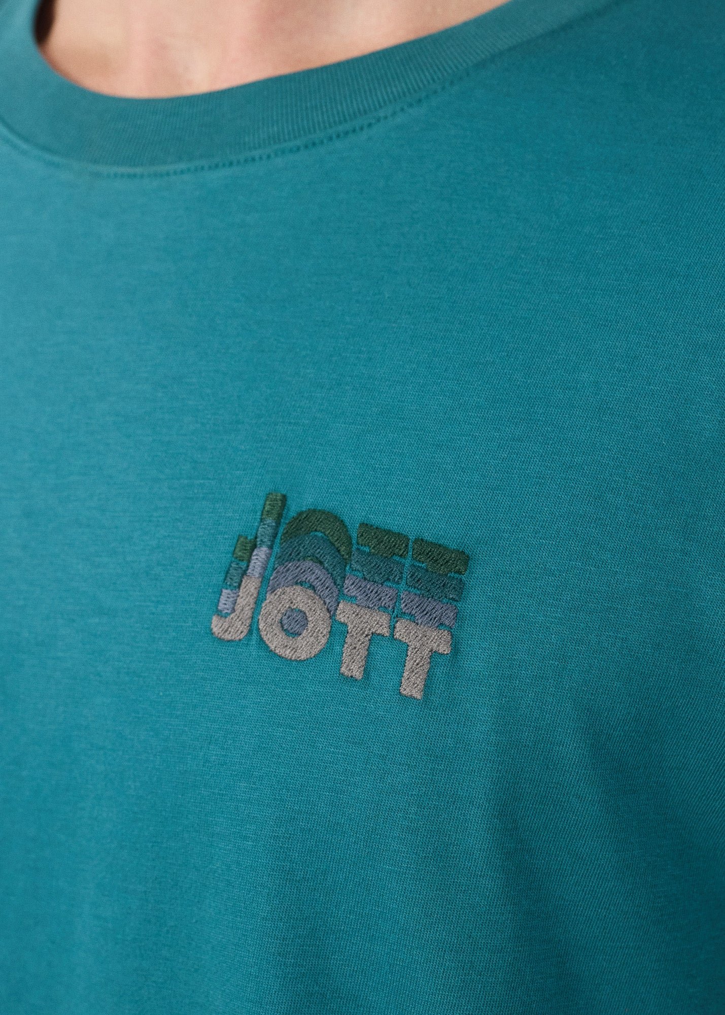 Graphic short sleeve T-shirt JOTT Green