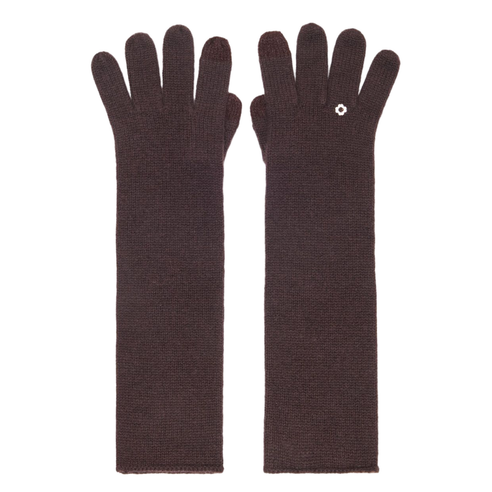 Handschuhe aus Wolle und Kaschmir MAJE