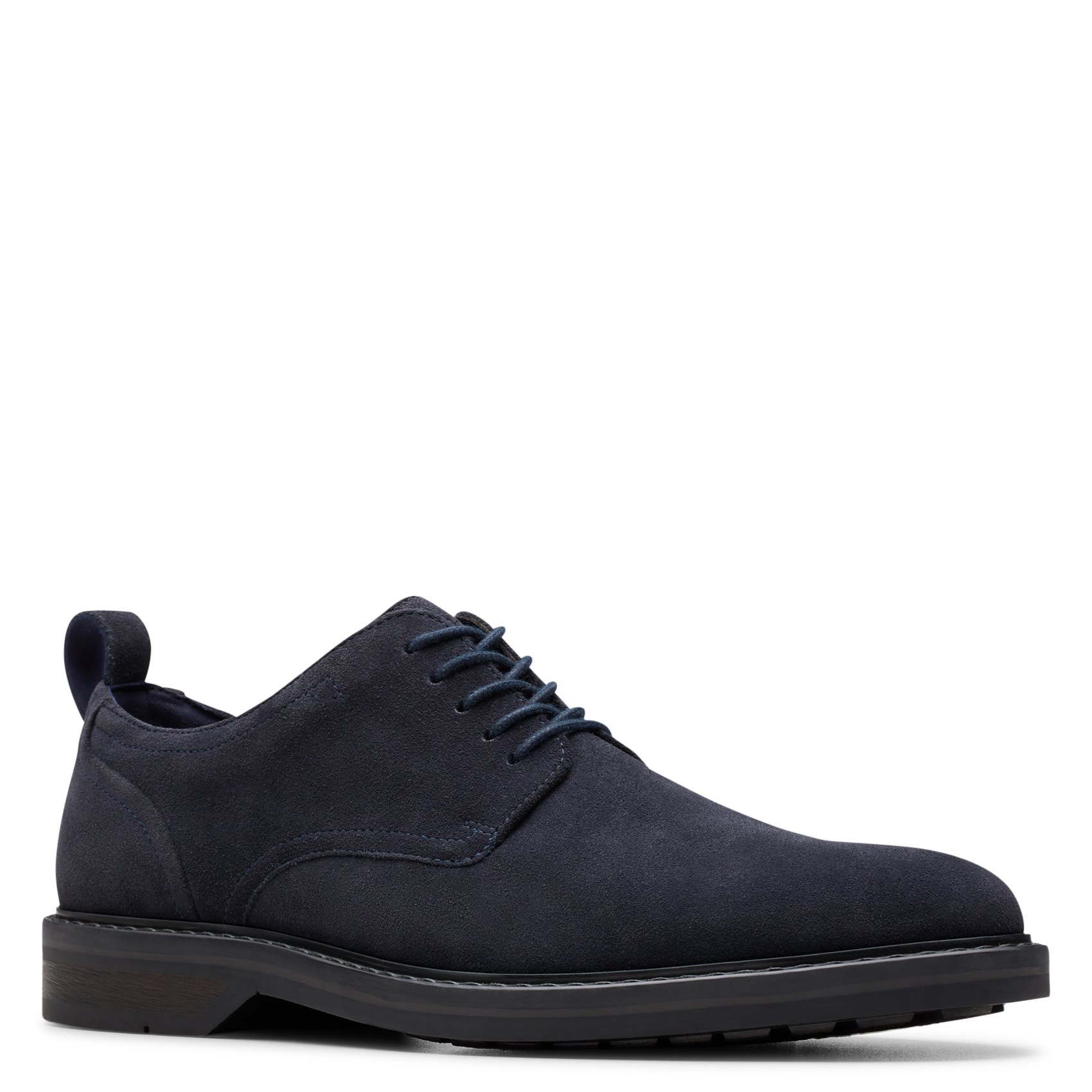 Arthus leather Derby shoes  CLARKS Blue