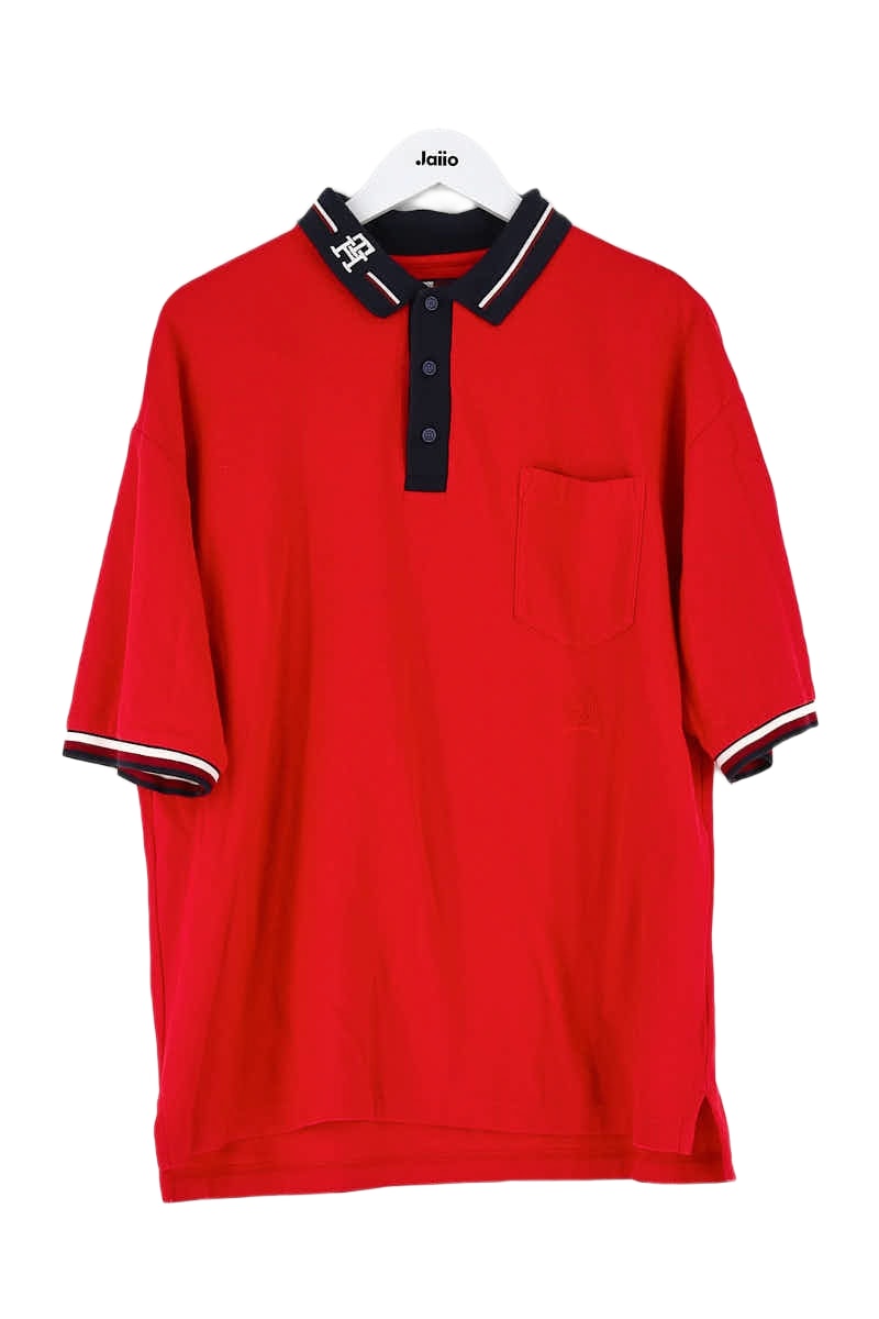 Polo shirt TOMMY HILFIGER - SECONDE MAIN Red