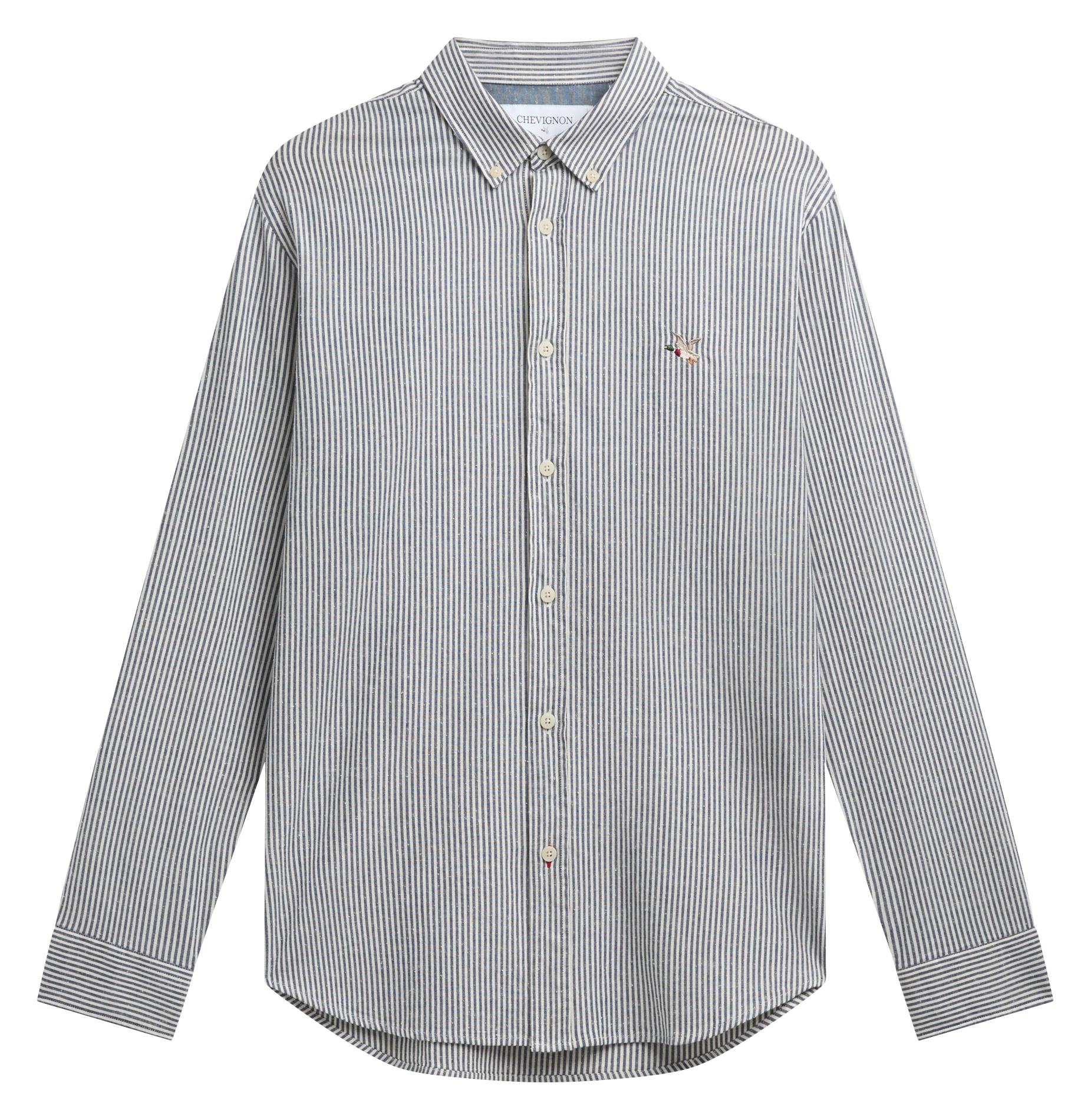 Bedrucktes Hemd mit klassischem Kragen CHEVIGNON Blau