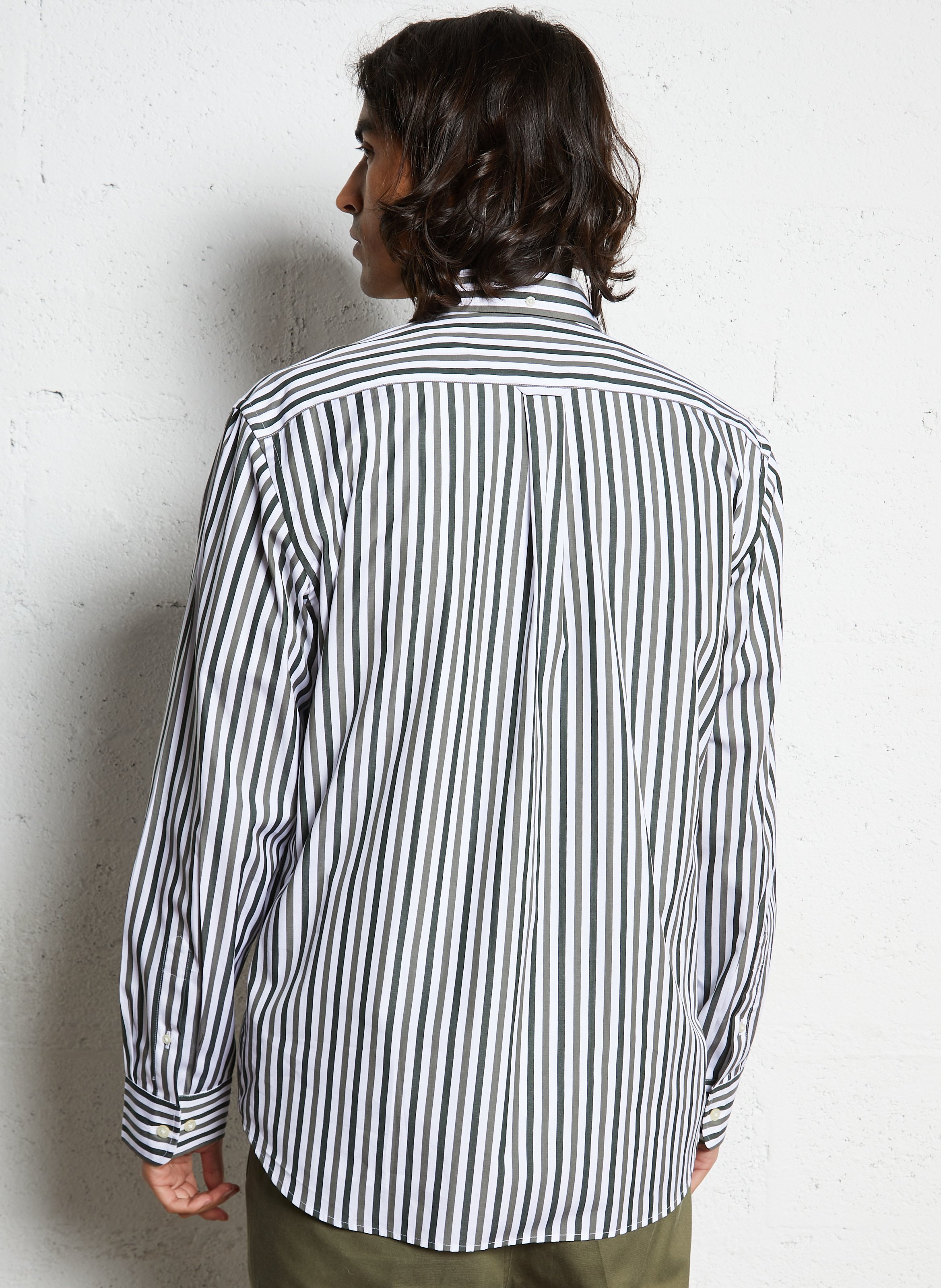 Colonel plain shirt FACONNABLE Green