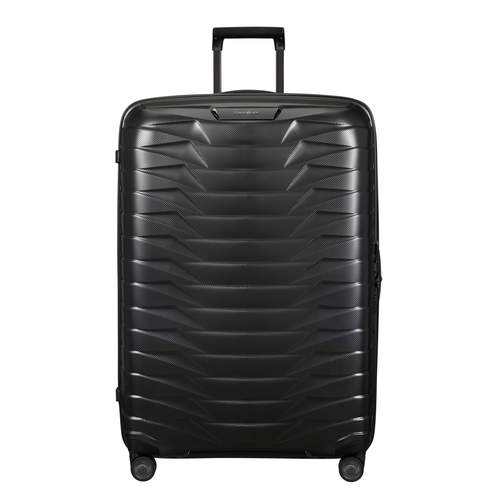 Proxis suitcase 4 wheels size xl Black