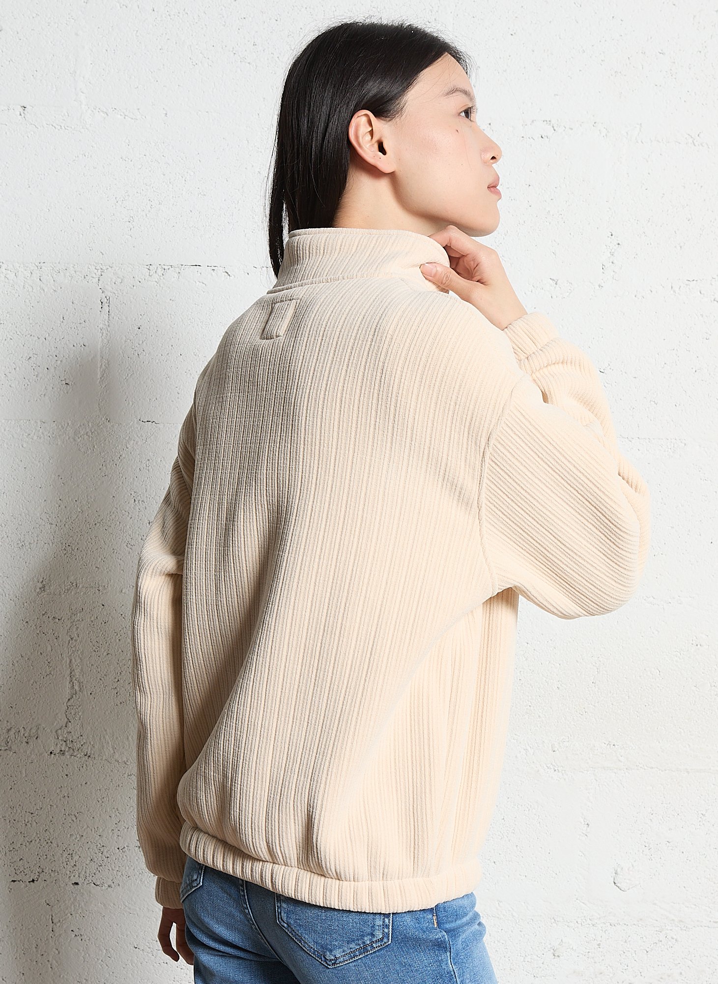 Sweat droit en velours côtelé BILLABONG Beige