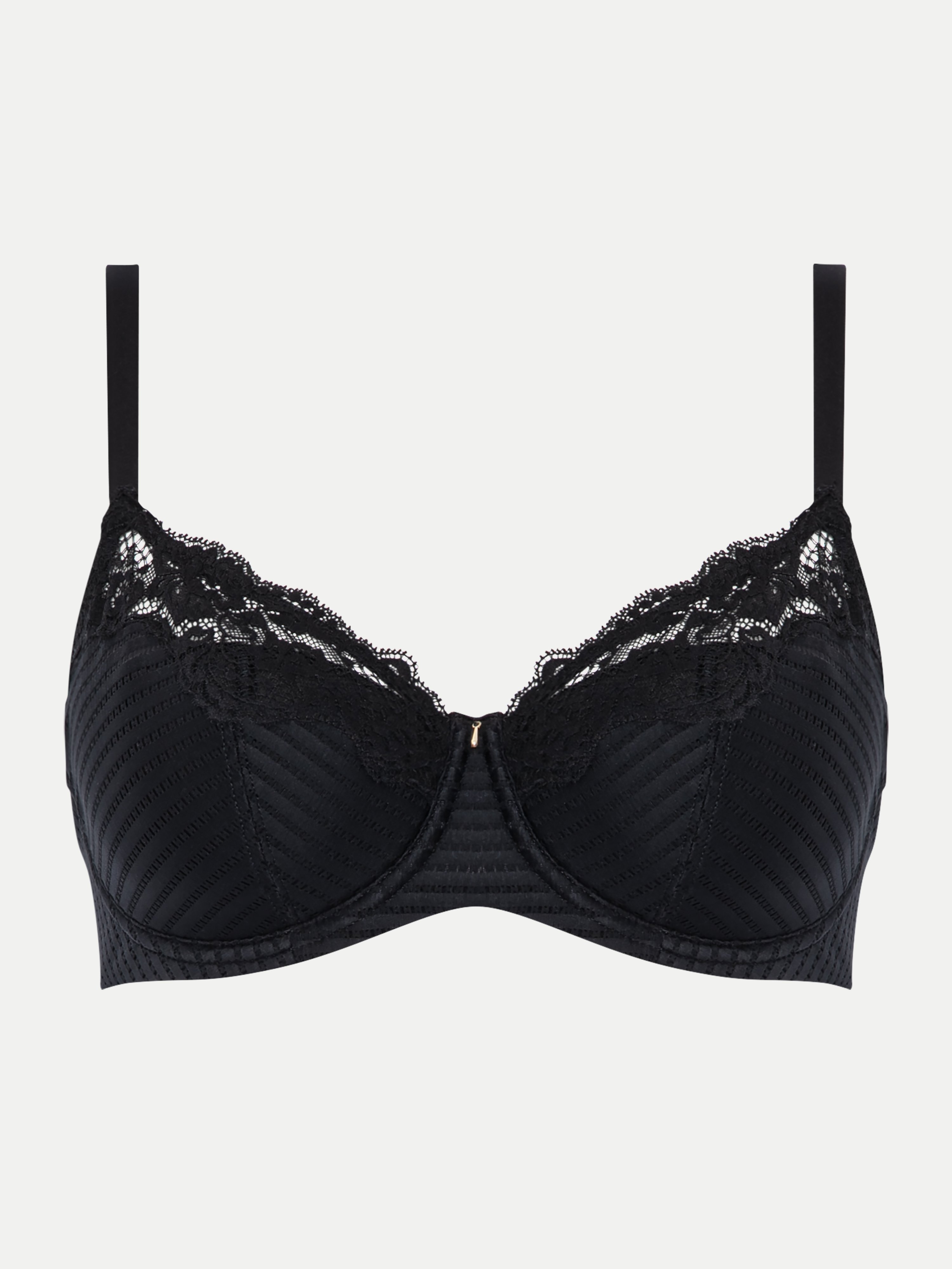 Molded lace balconette bra CHANTELLE Black