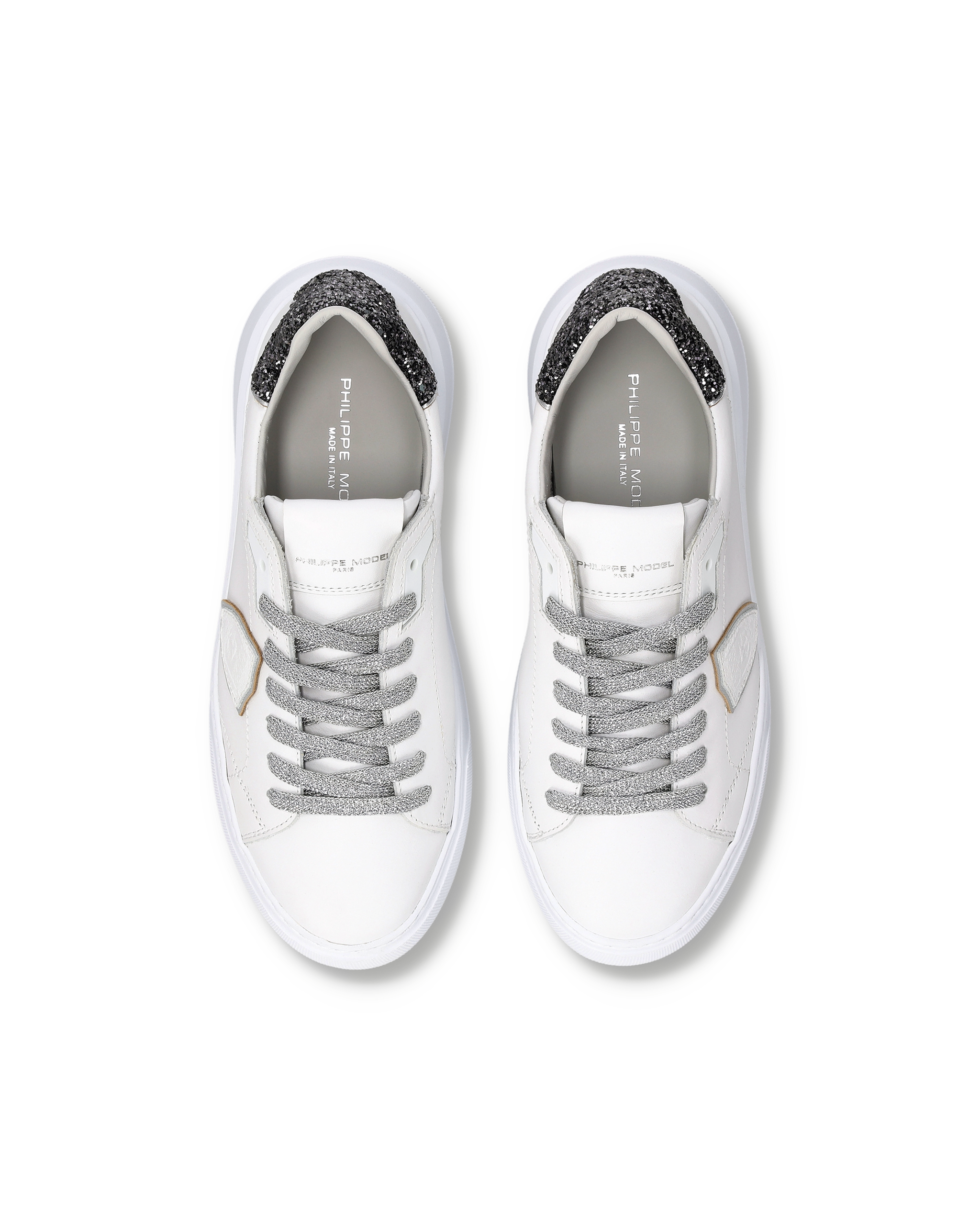 Tennis Temple Sneakers. PHILIPPE MODEL Black