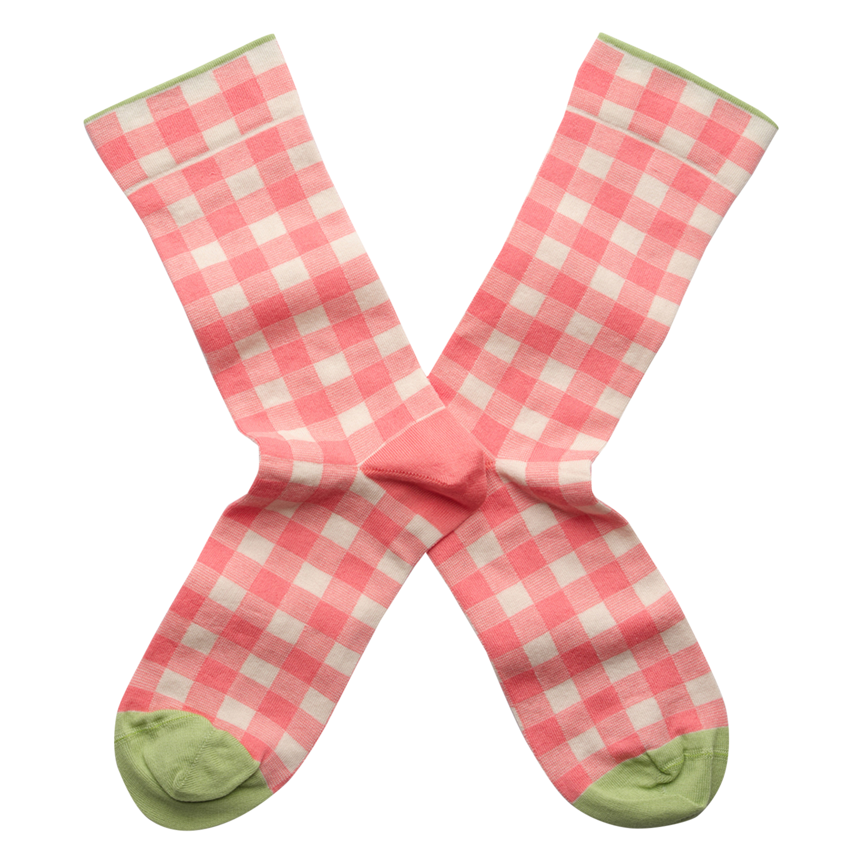 Gingham cotton-blend socks BONNE MAISON Multicolored