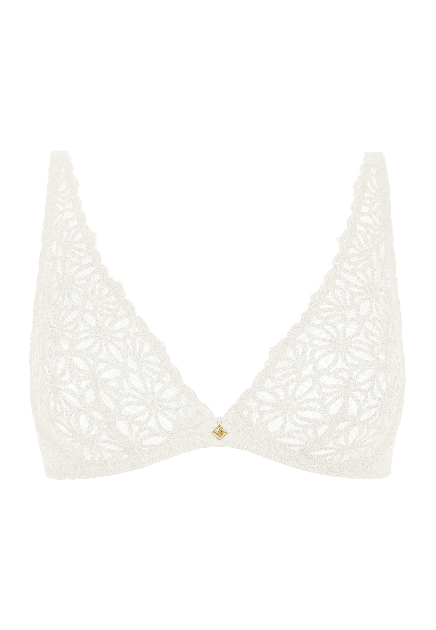 Triangle bra with underwire AUBADE White