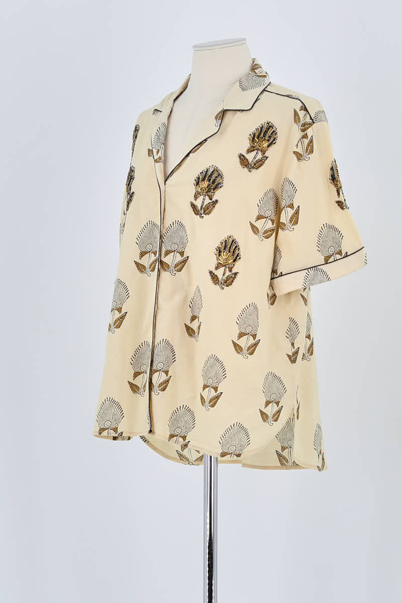 Shirt CHLOE STORA - SECONDE MAIN Beige