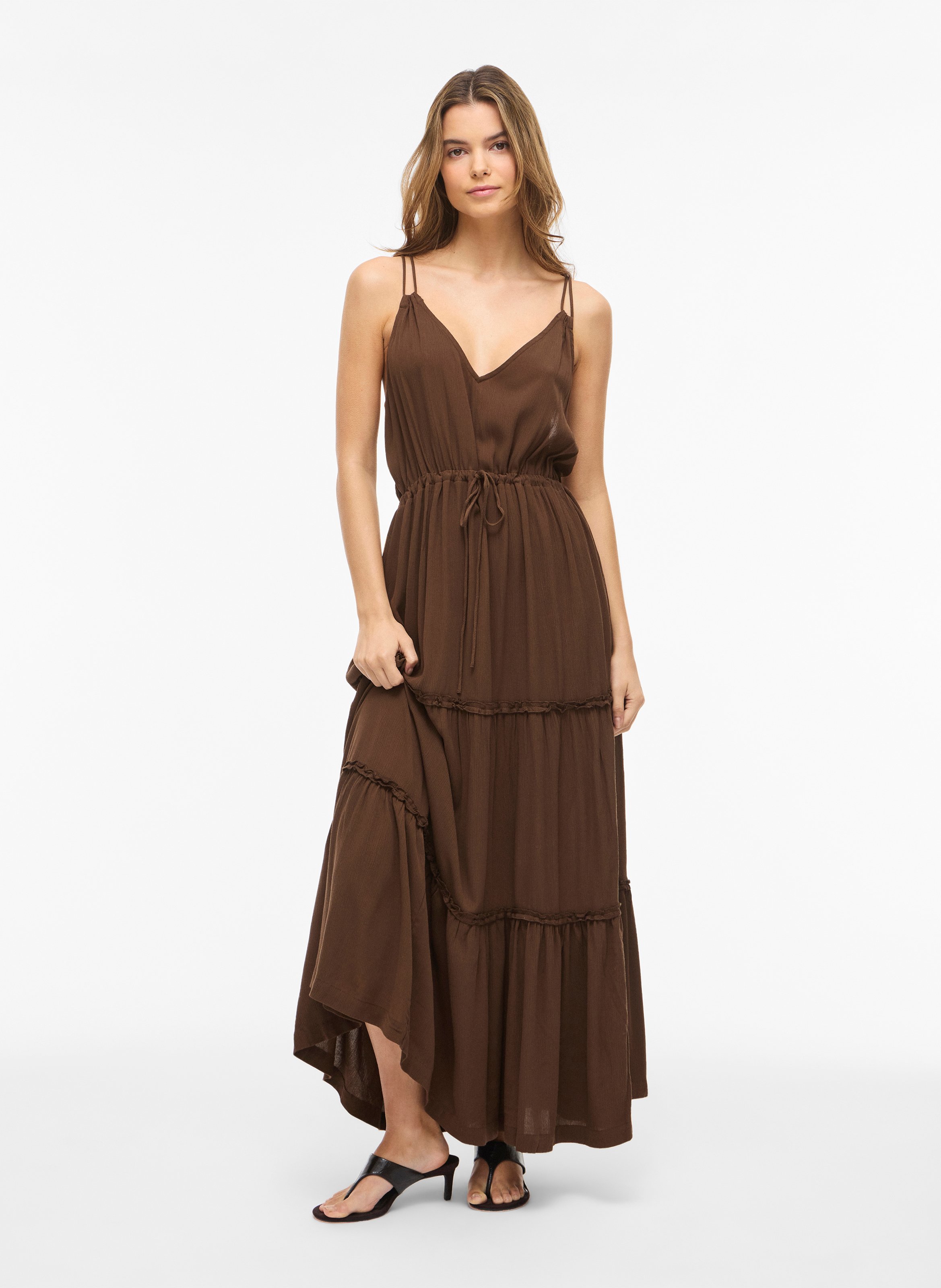 Loose-fit long dress VILA Black