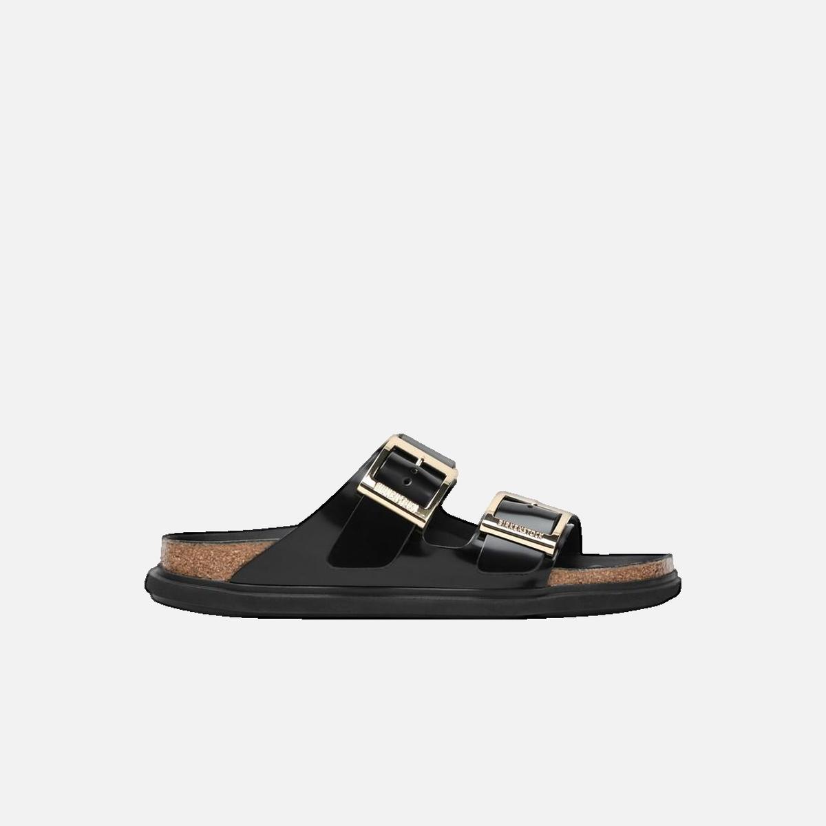 Arizona flat sandals BIRKENSTOCK Black