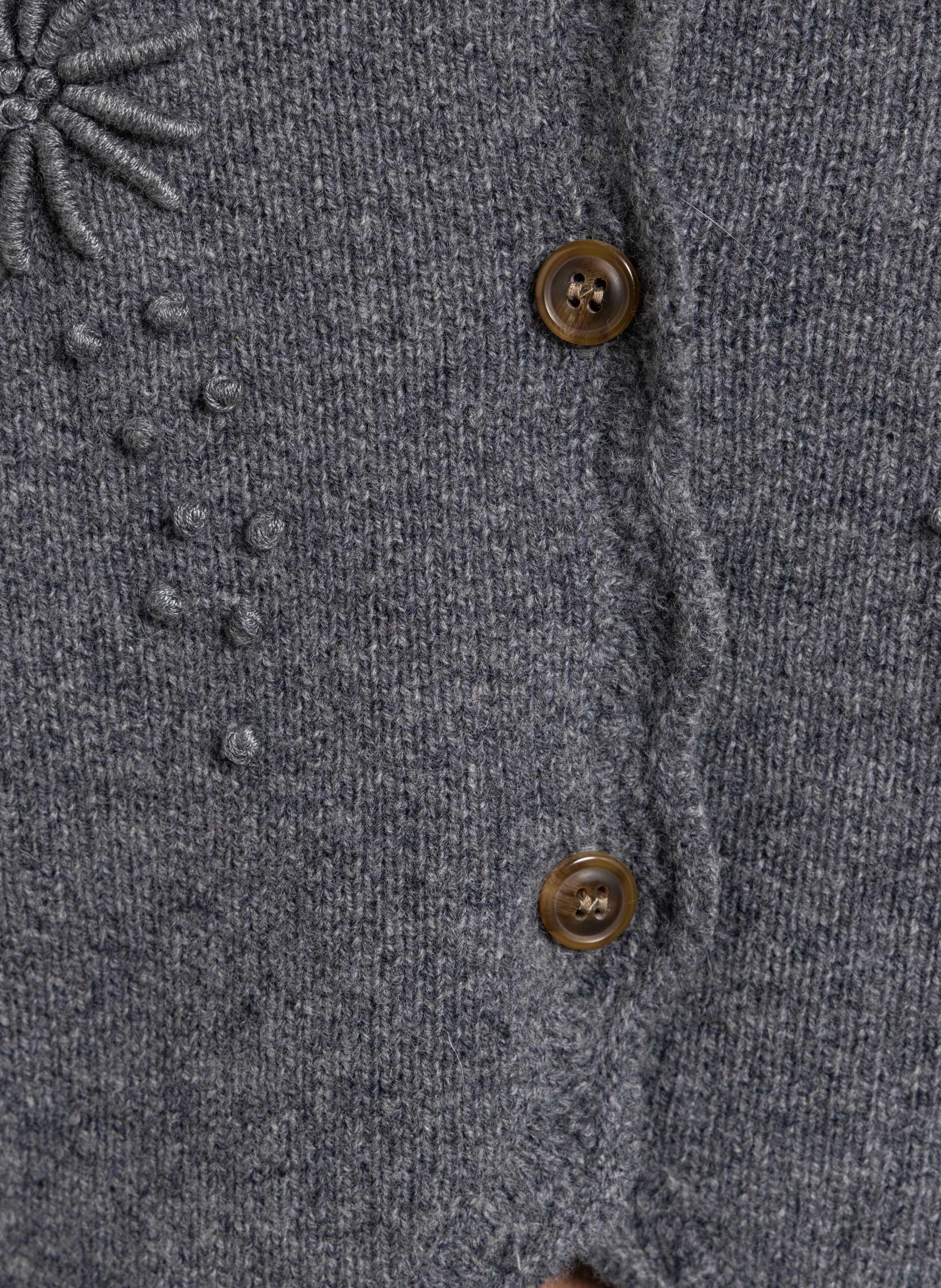 Gilet col v  LOUISE MISHA Gris