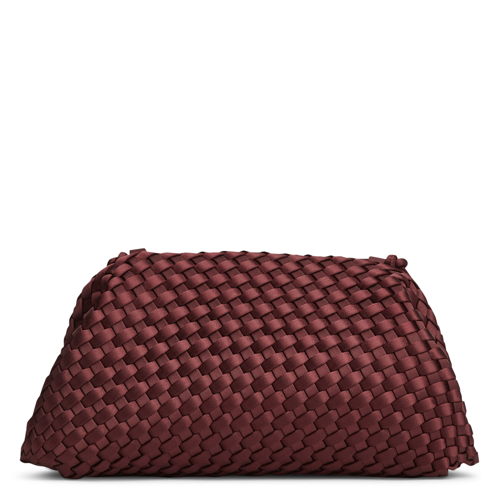 Pochette à bandoulière tressée MARREA Rouge
