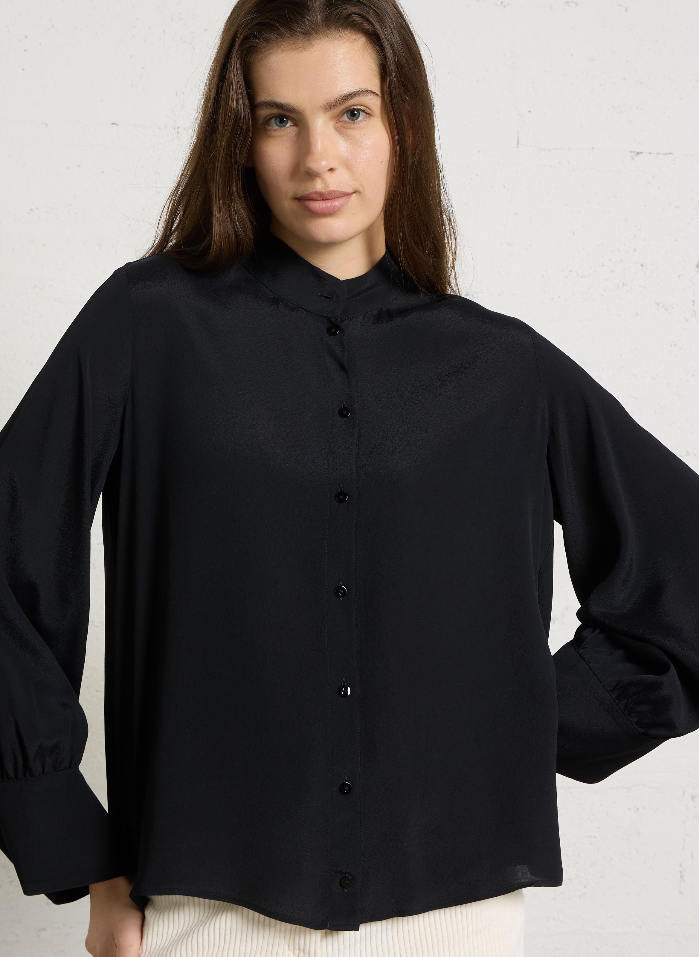 Loose-fit shirt MOMONI Black