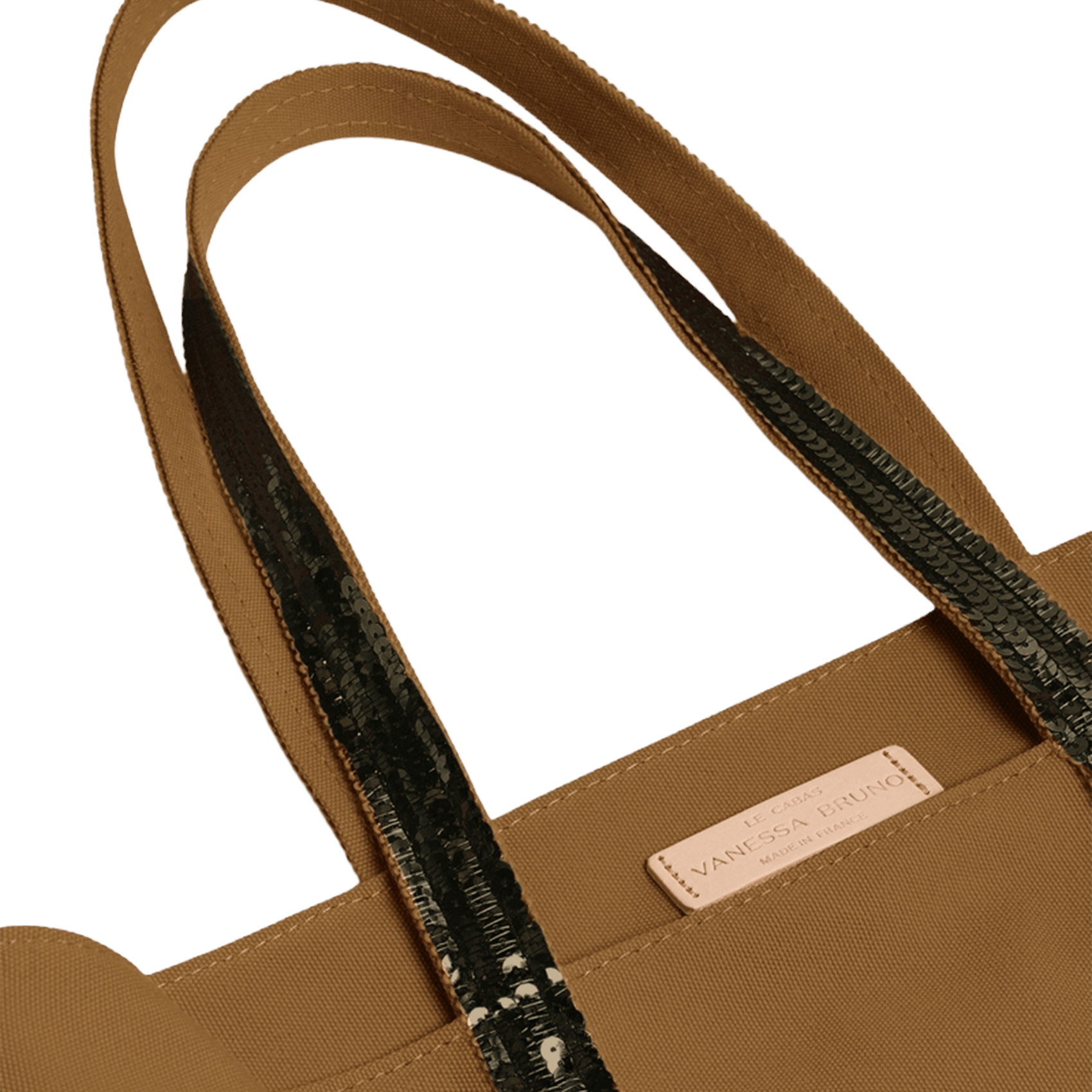 Cotton tote bag VANESSA BRUNO Brown