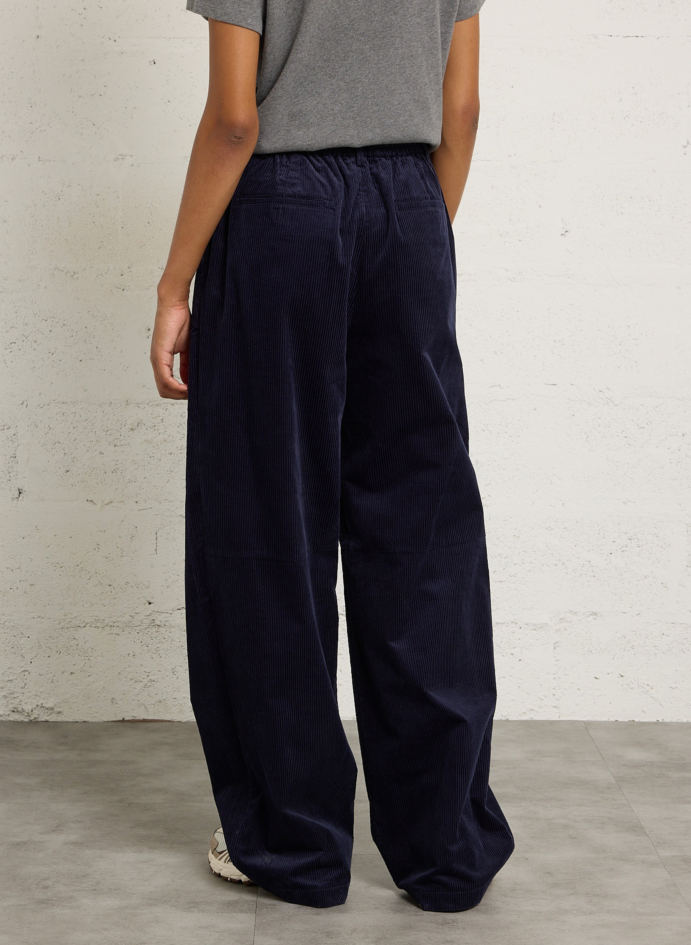 Jean large en coton BELLEROSE Bleu