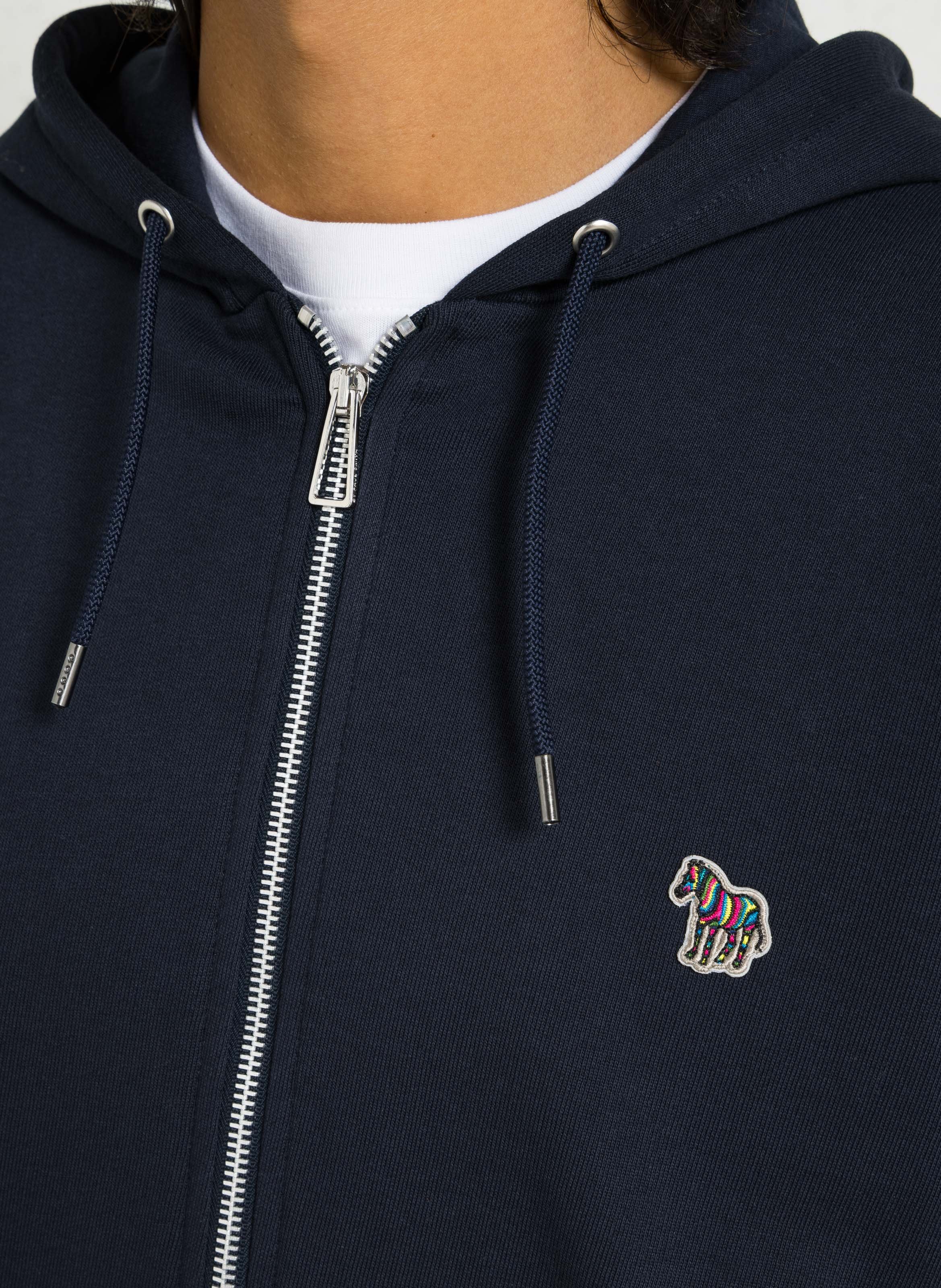 Organic cotton hoodie PAUL SMITH Blue