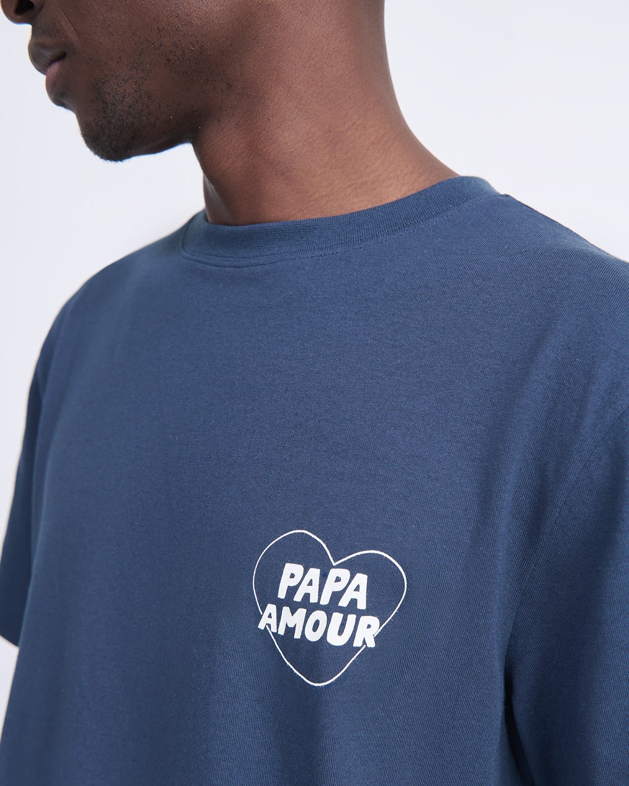 Dad Love Organic Cotton T-shirt EMOI EMOI Blue
