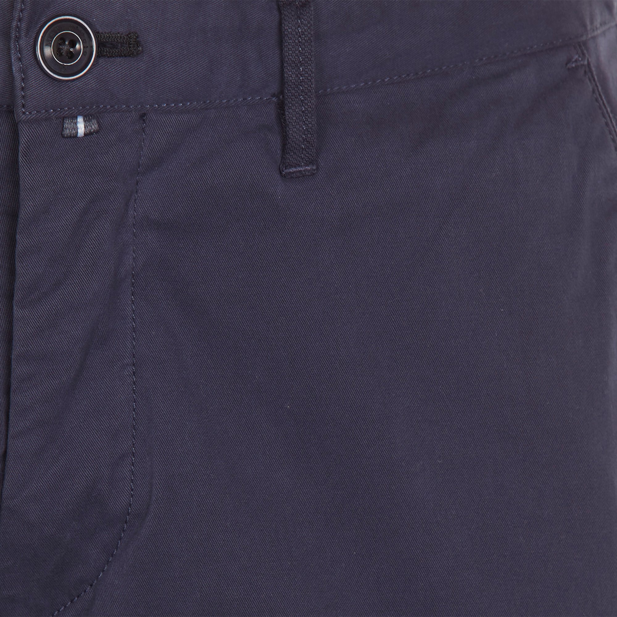 Stretch cotton slim chinos Blue