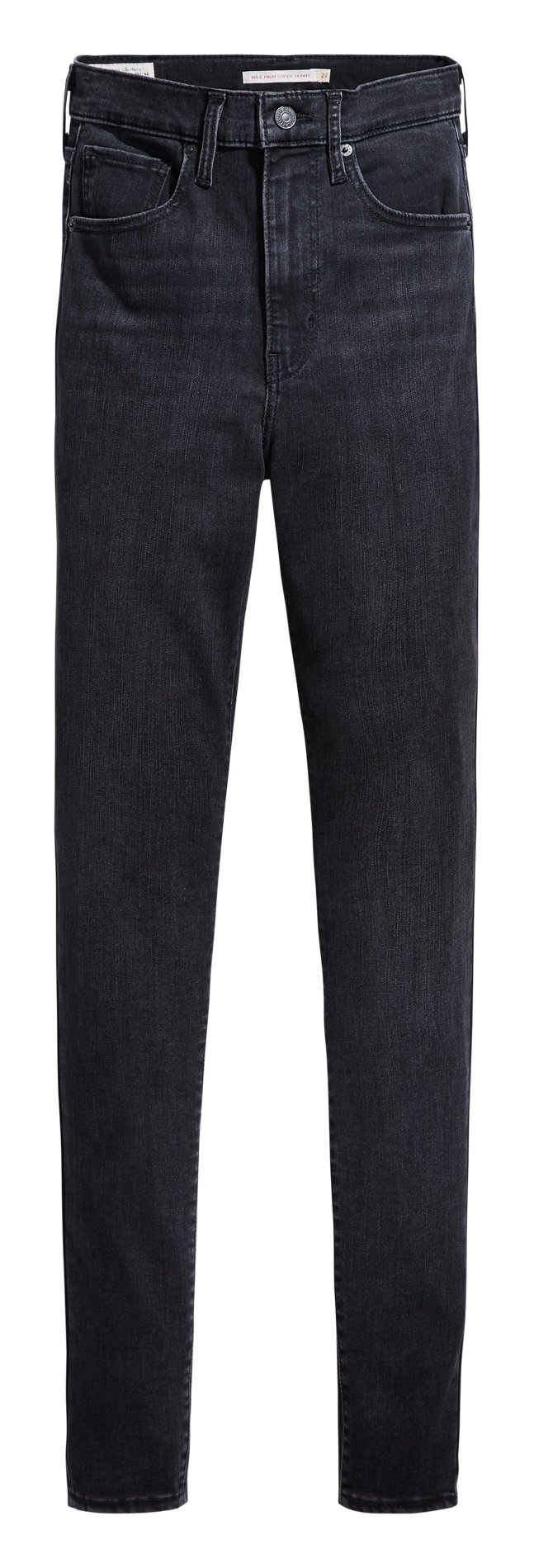 Jean skinny taille haute LEVI'S Noir
