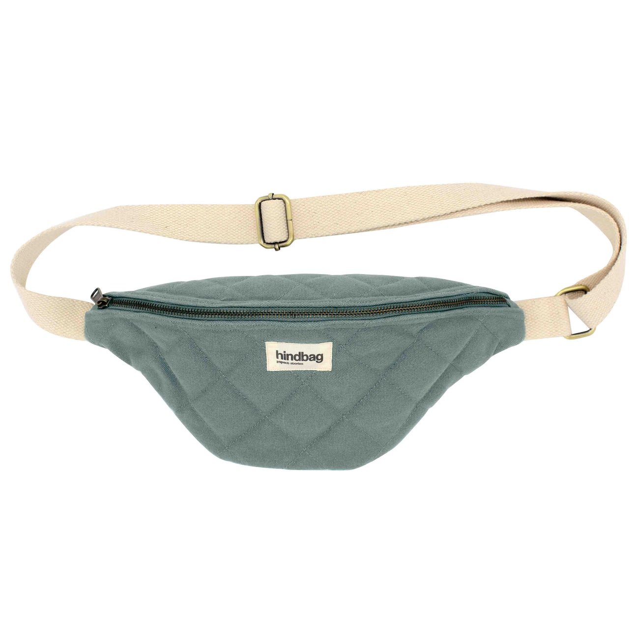 Cotton waist bag HINDBAG Green