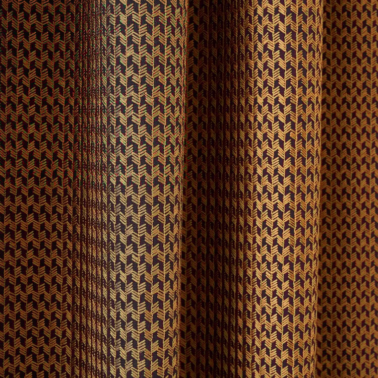 Rideau à galon fronceur doublé Noir