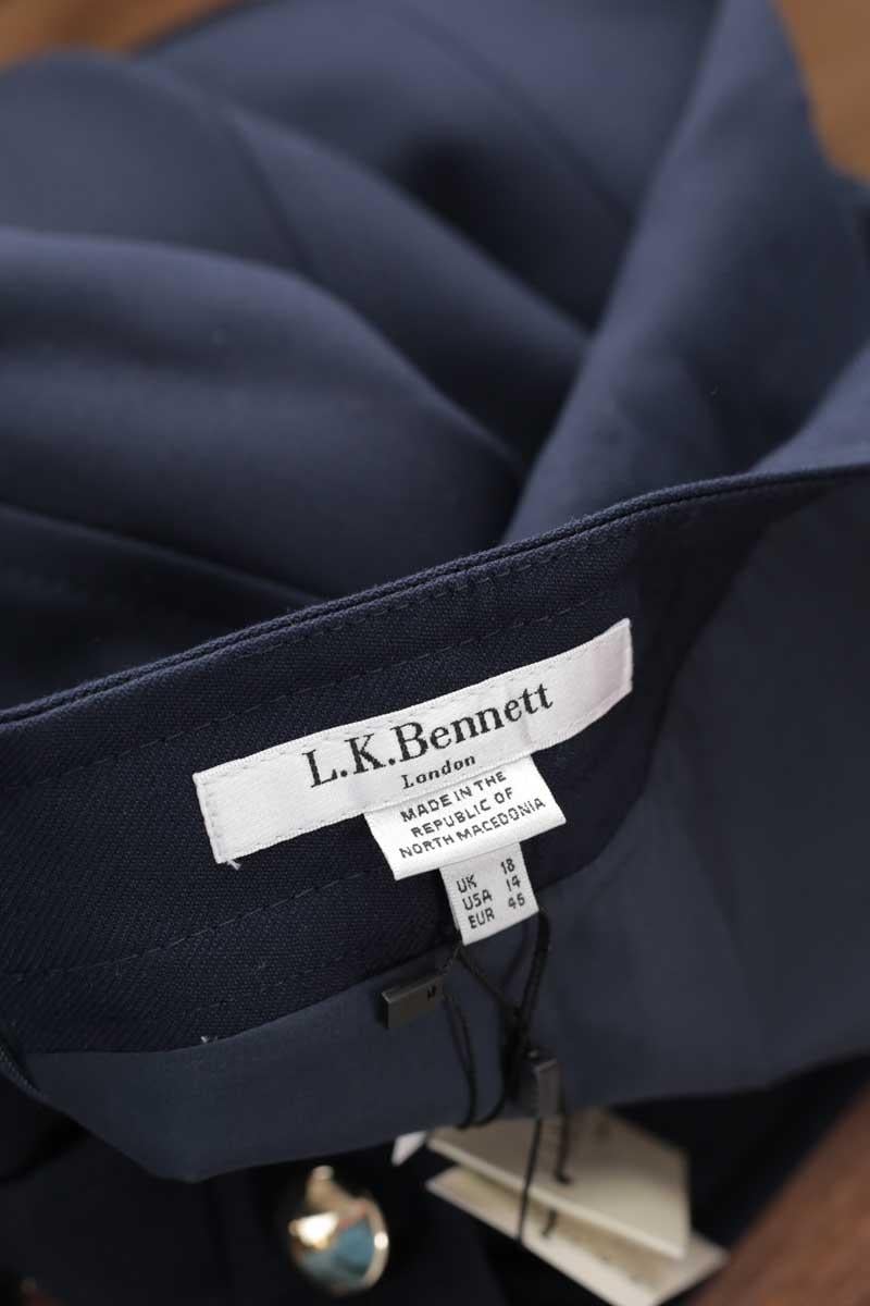 Wool skirt LK BENNETT - Seconde Main Blue