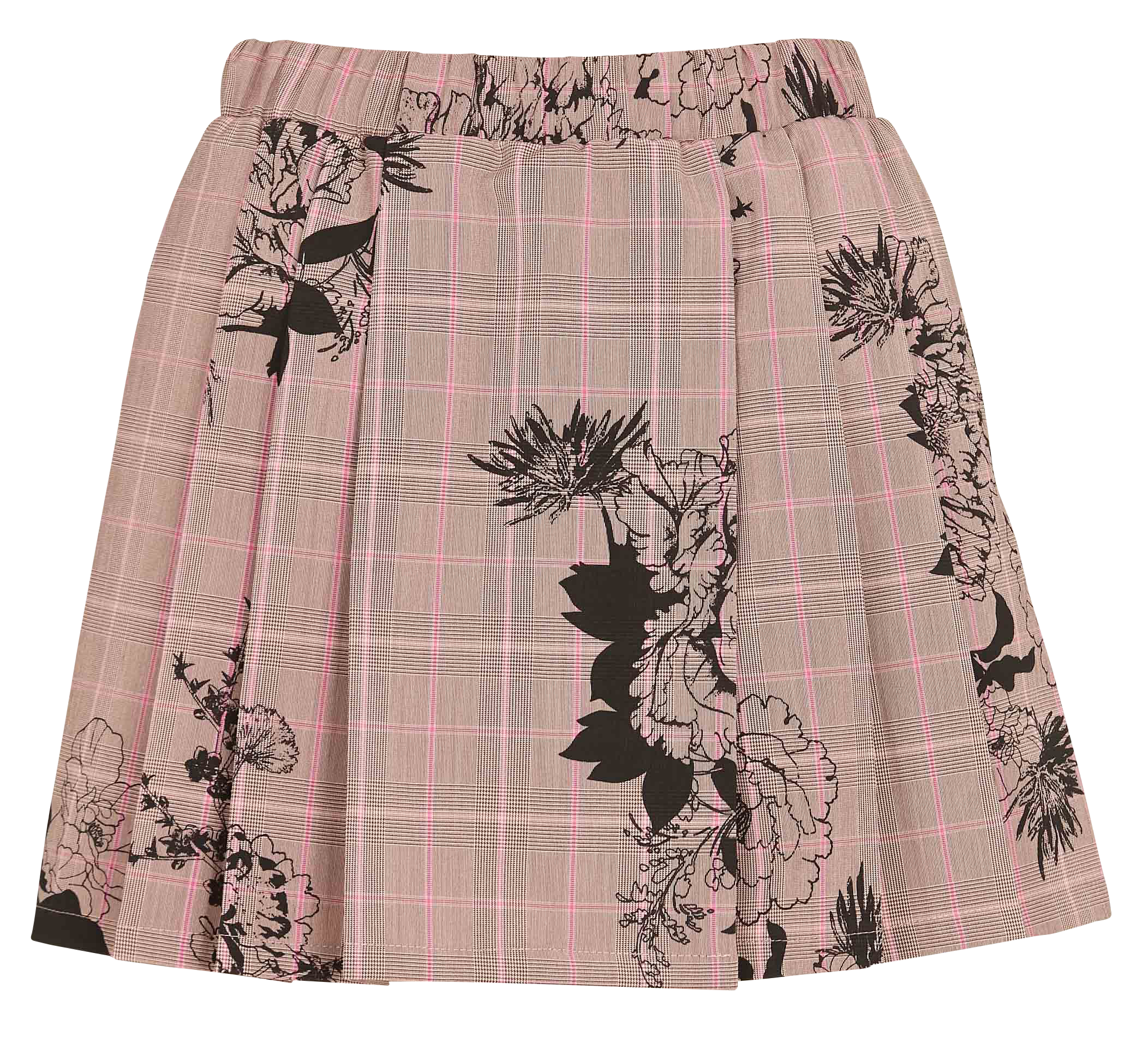 Mini jupe short imprimé  IMPERIAL Rose